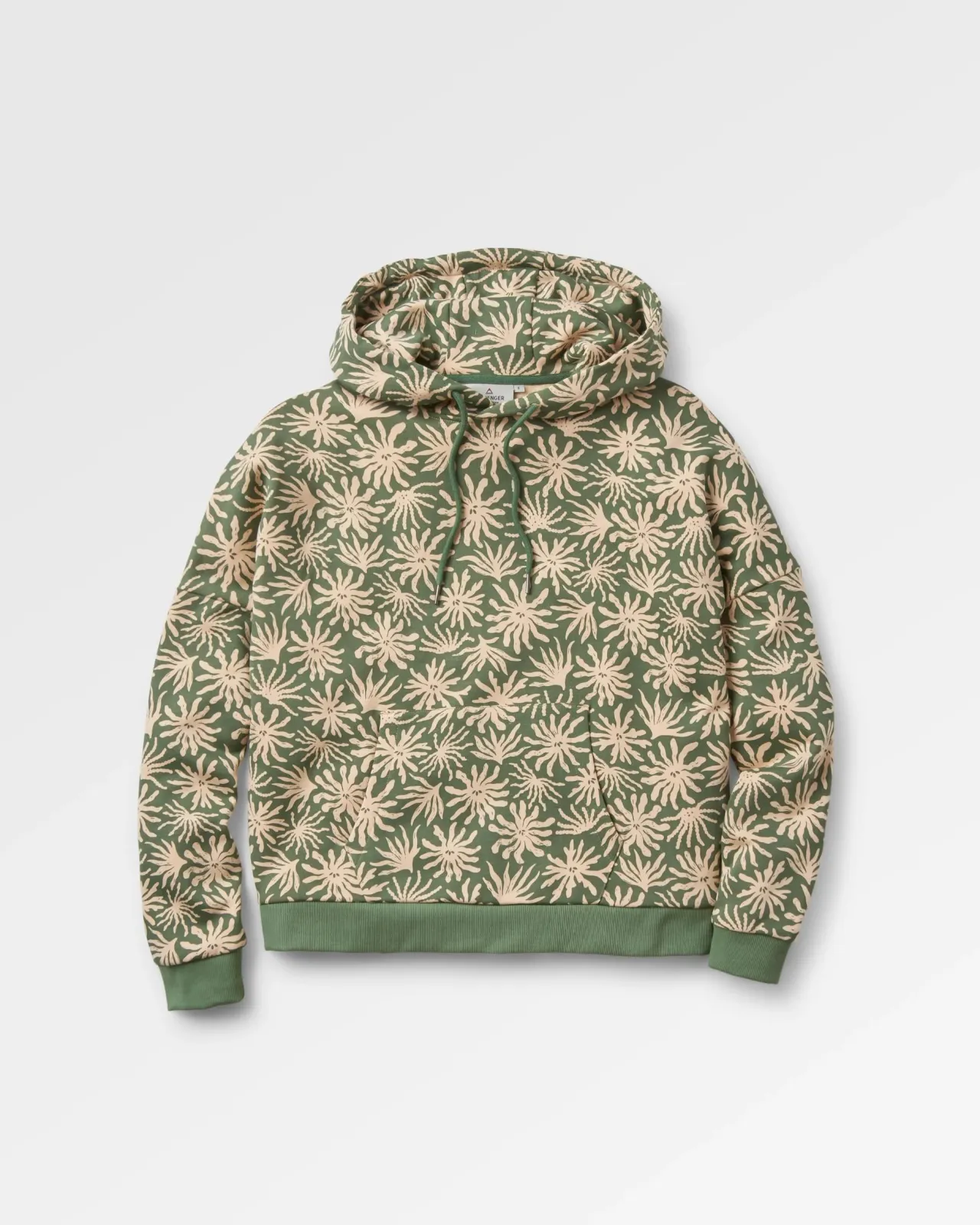 Cheap Arame Bio-Baumwoll Hoodie - Seegras/Pistazie Damen Kapuzenpullover & Sweatshirts
