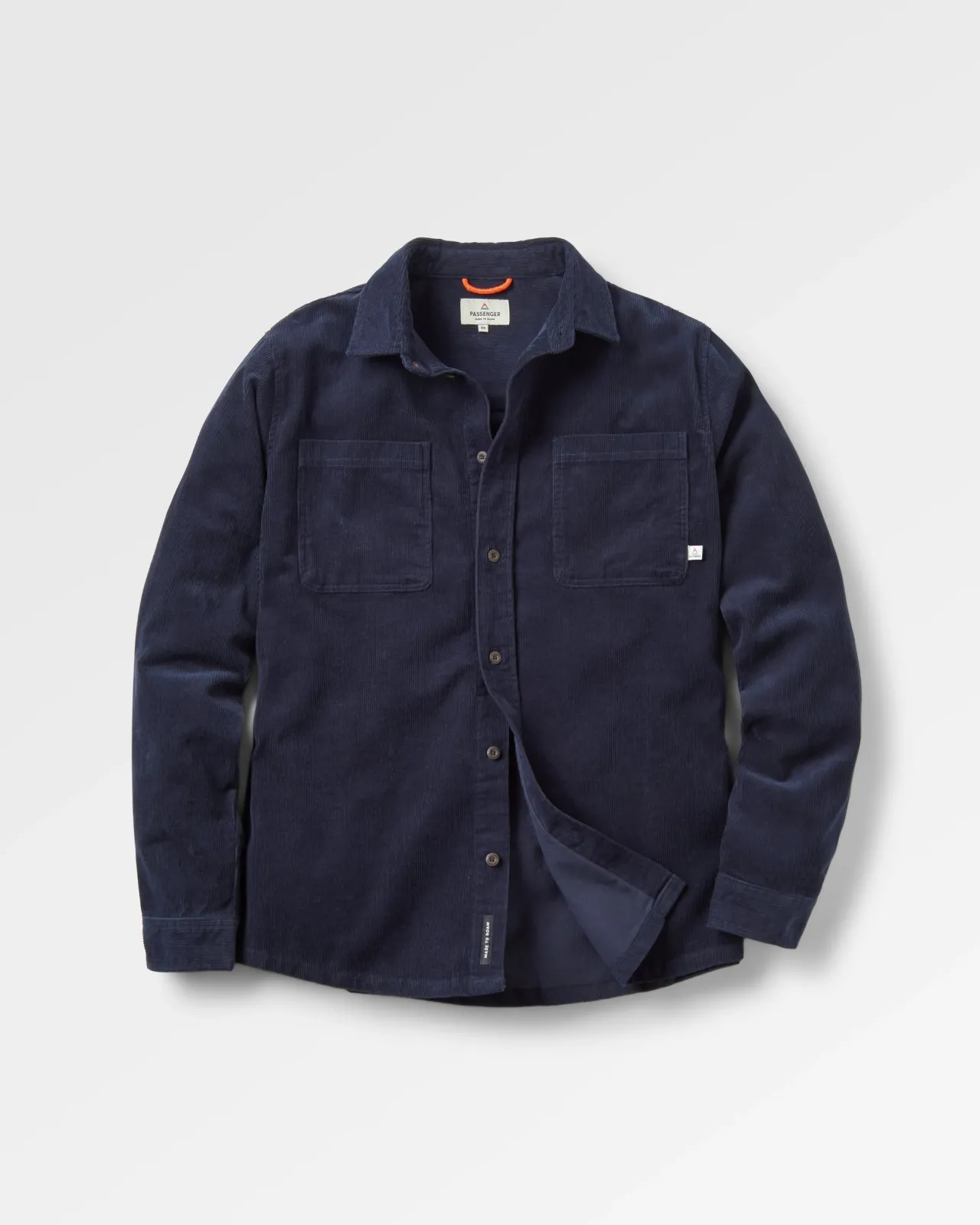 Best Backcountry Cordhemd - Tiefes Marineblau Herren Hemden