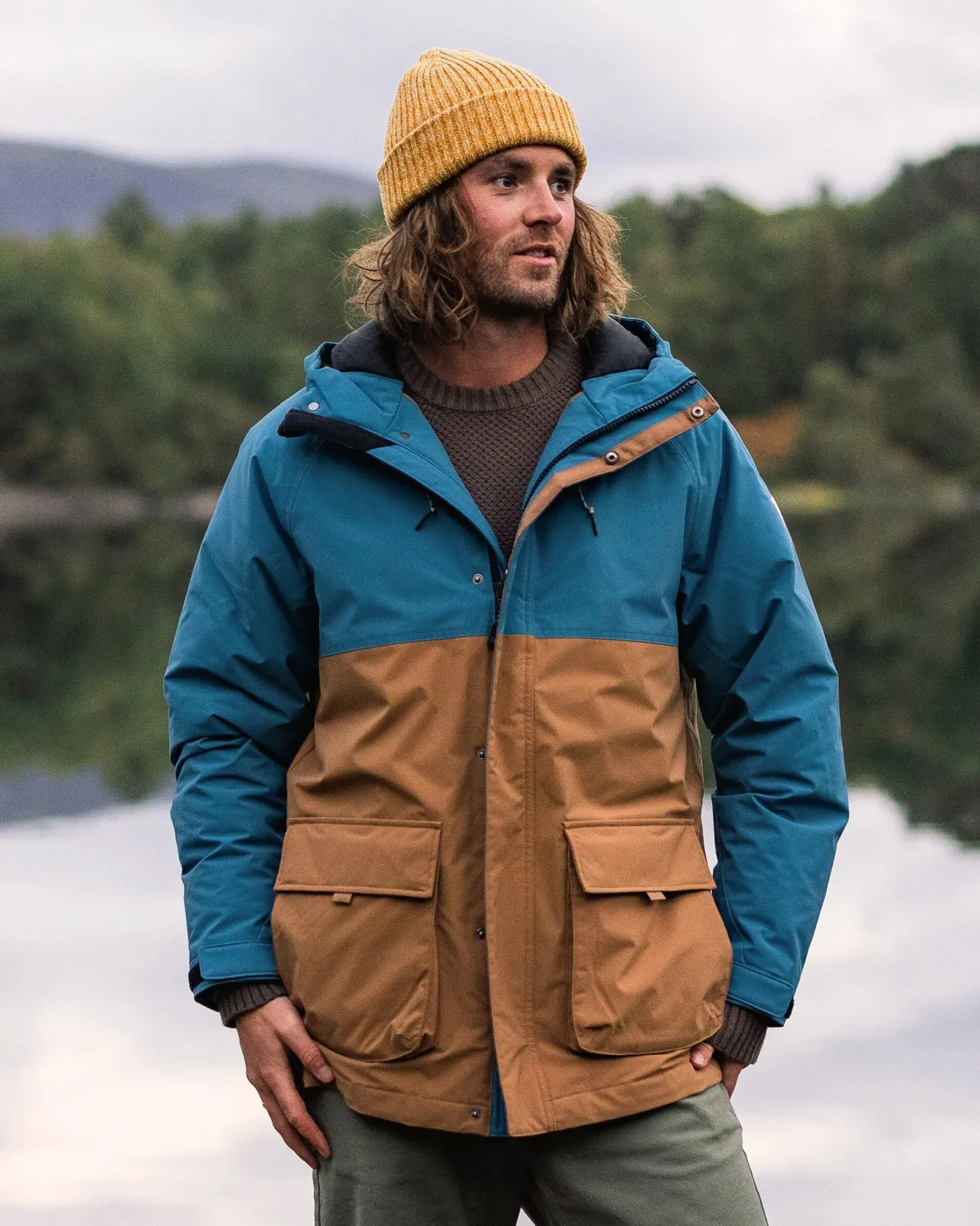 baltic_recycelter__parka__toffeeblaustahl_2.webp Hot Baltic Recycelter 2.0 Parka - Toffee/Blaustahl Herren Isoliert