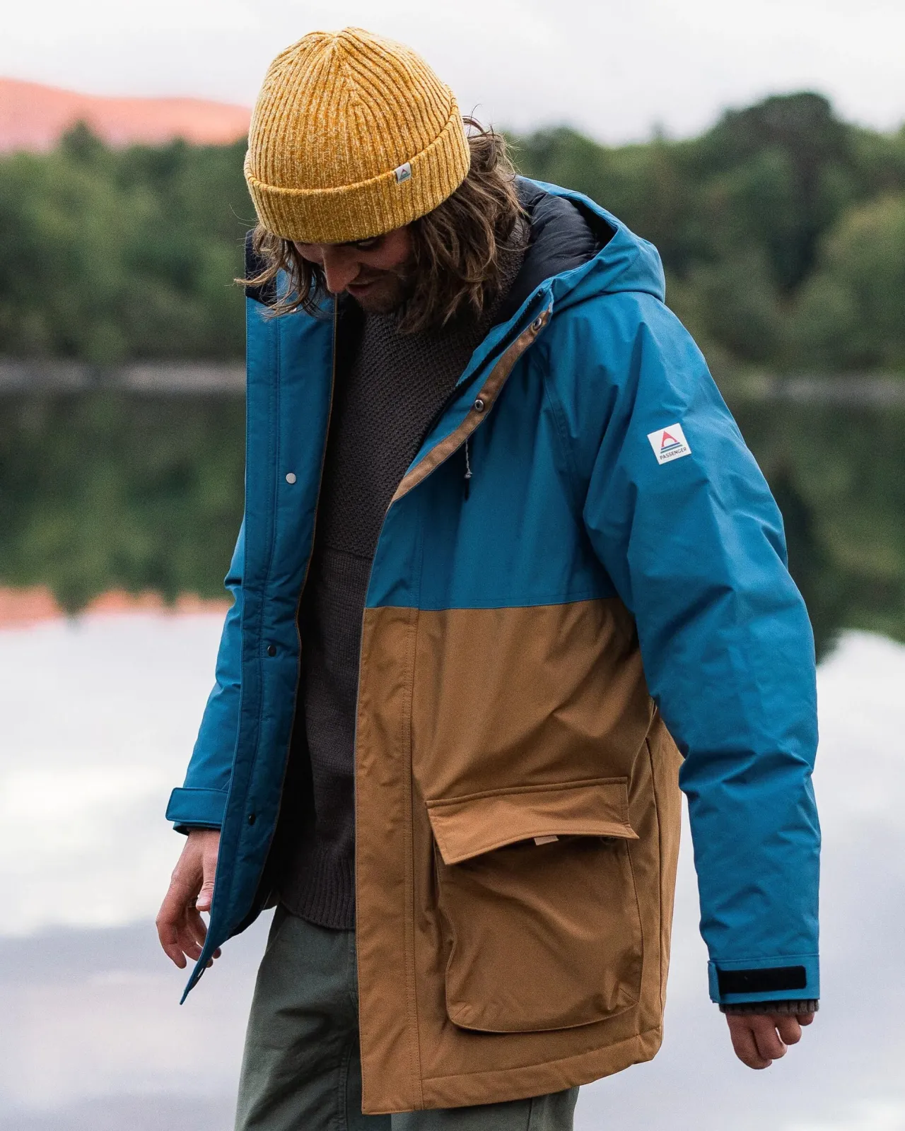 baltic_recycelter__parka__toffeeblaustahl_3.webp Hot Baltic Recycelter 2.0 Parka - Toffee/Blaustahl Herren Isoliert