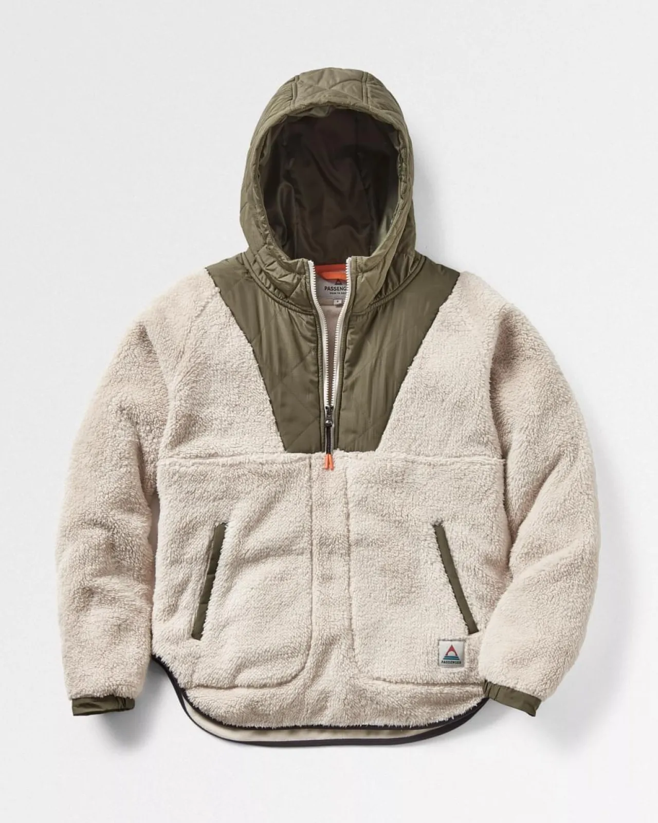 beaumont_recyceltes_sherpa_kapuzenfleece__warmer_elfenbein_4.webp Sale Beaumont Recyceltes Sherpa Kapuzen-Fleece - Warmer Elfenbein Damen Fleece | Fleece