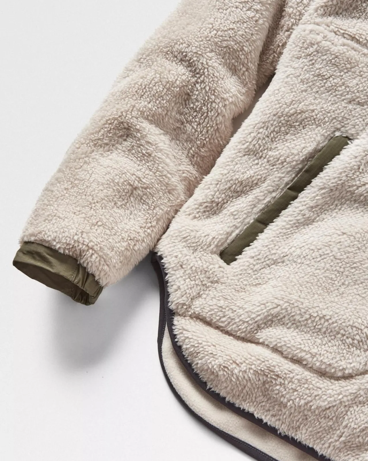 beaumont_recyceltes_sherpa_kapuzenfleece__warmer_elfenbein_6.webp Sale Beaumont Recyceltes Sherpa Kapuzen-Fleece - Warmer Elfenbein Damen Fleece | Fleece