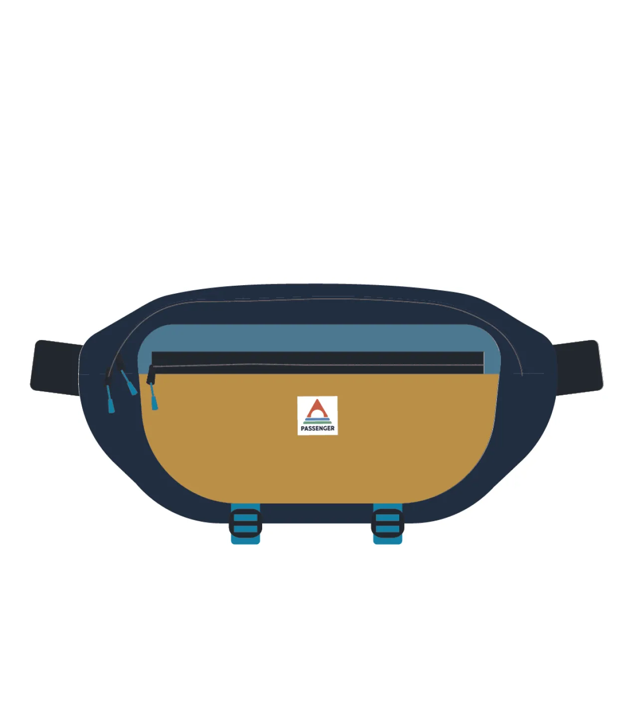 boondocker_recycelte_hfttasche__honigdunkelblausattes_marineblau_9.webp Cheap Boondocker Recycelte Hüfttasche - Honig/Dunkelblau/Sattes Marineblau Bauchtaschen | Rucksäcke & Taschen