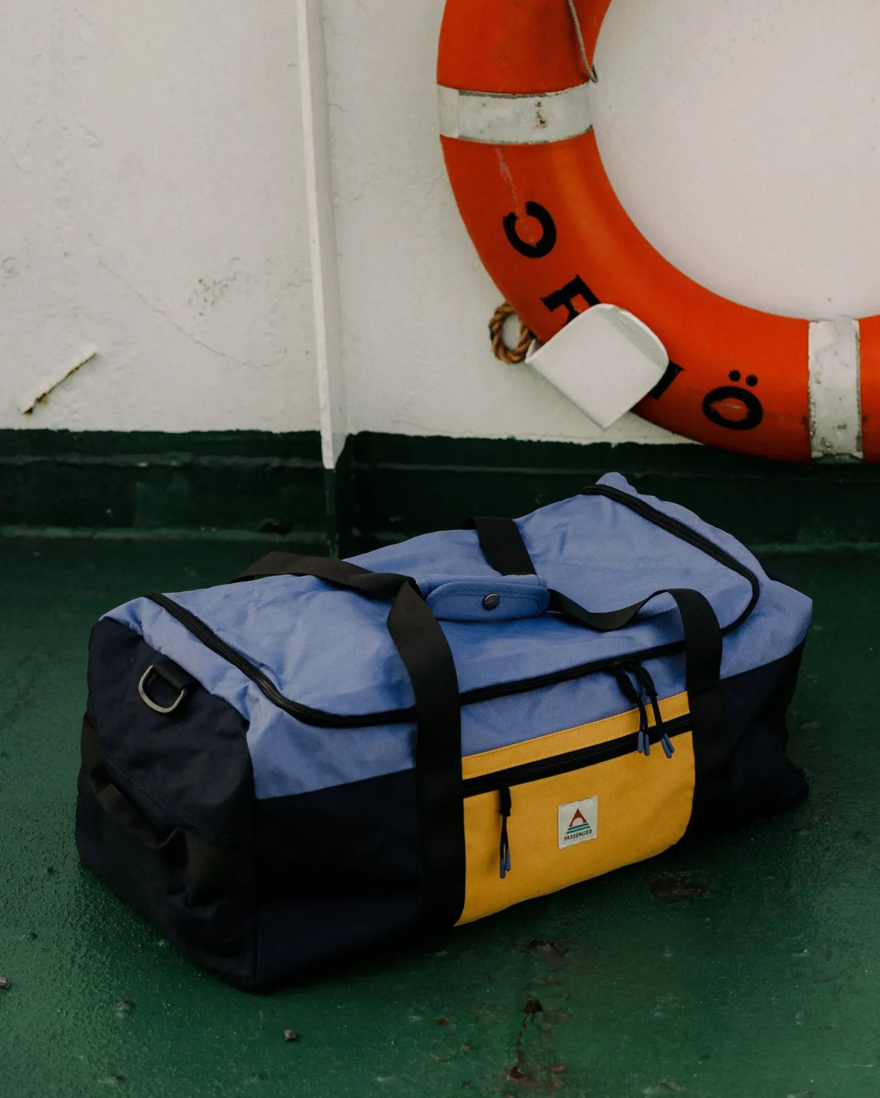 Clearance Boondocker Recycelte 30L Reisetasche - Honig/Dunkelblau/Sattes Marineblau Reisetaschen | Rucksäcke & Taschen