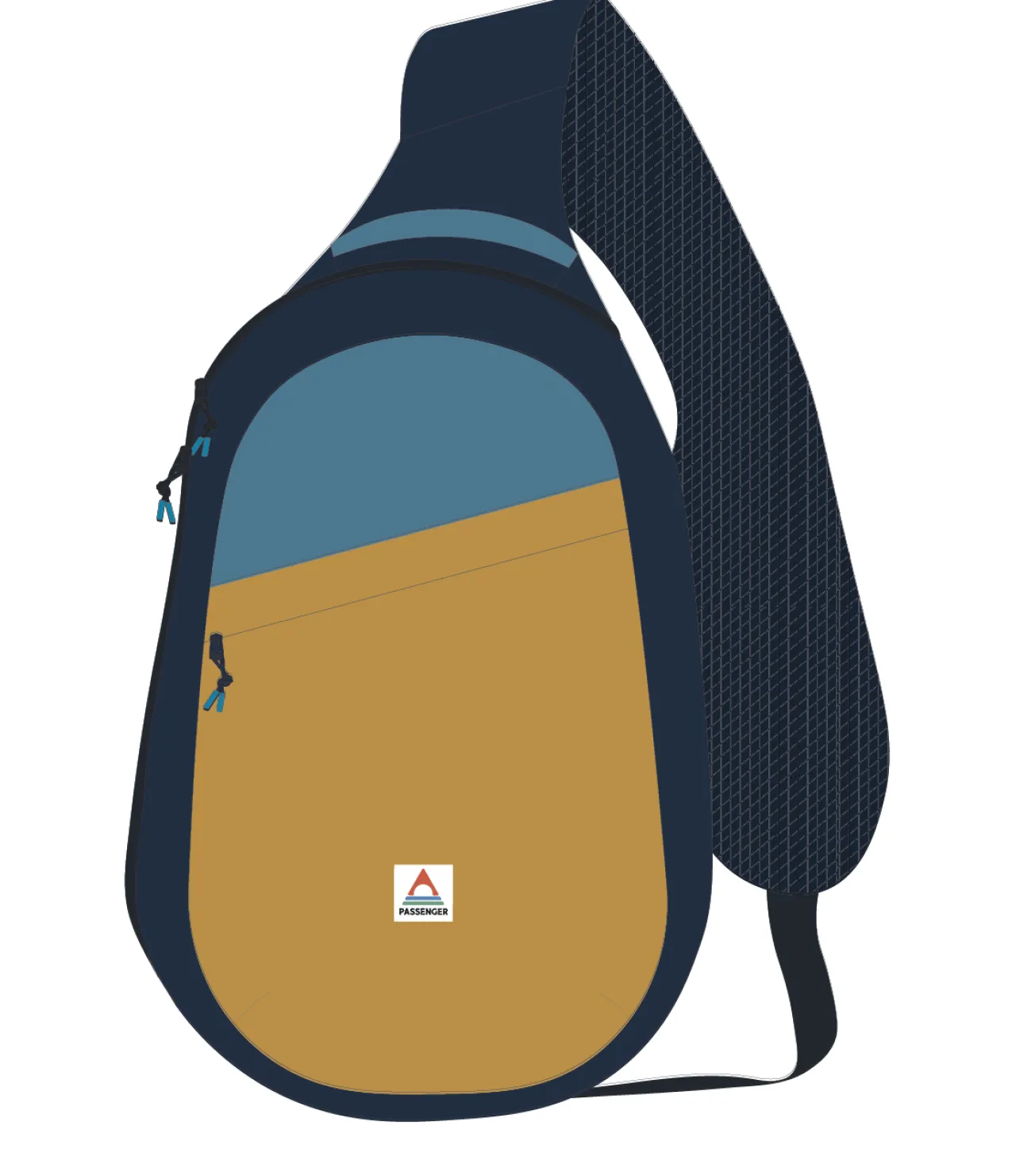 boondocker_recycelte_tasche_l__honigdunkelblausattes_marineblau_11.webp Best Sale Boondocker Recycelte tasche 8L - Honig/Dunkelblau/Sattes Marineblau Herren Rucksäcke & Taschen | Rucksäcke & Taschen