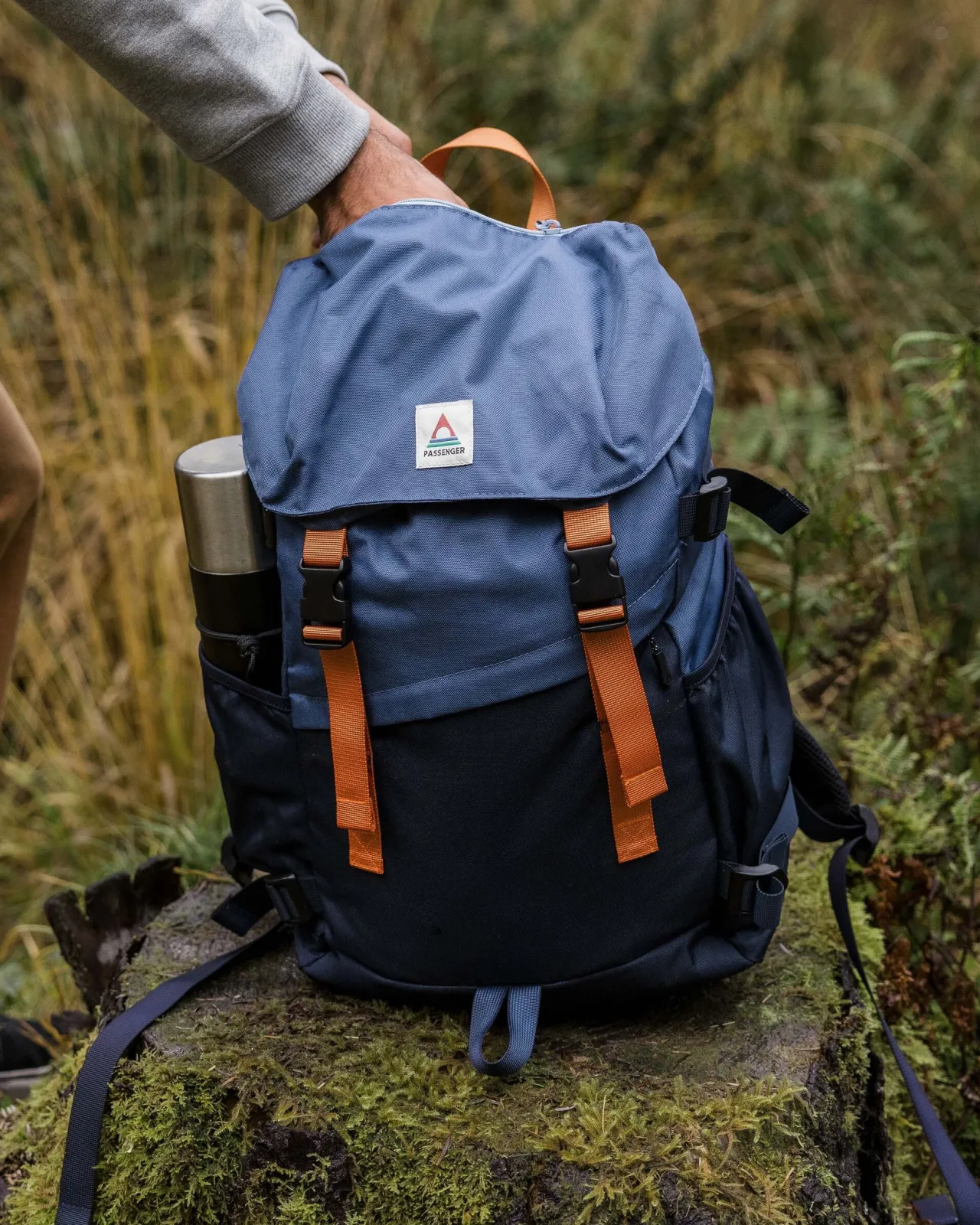 Best Sale Boondocker Recycelter 26L Rucksack - Dunkles Denim/ Tiefes Marineblau Rucksäcke