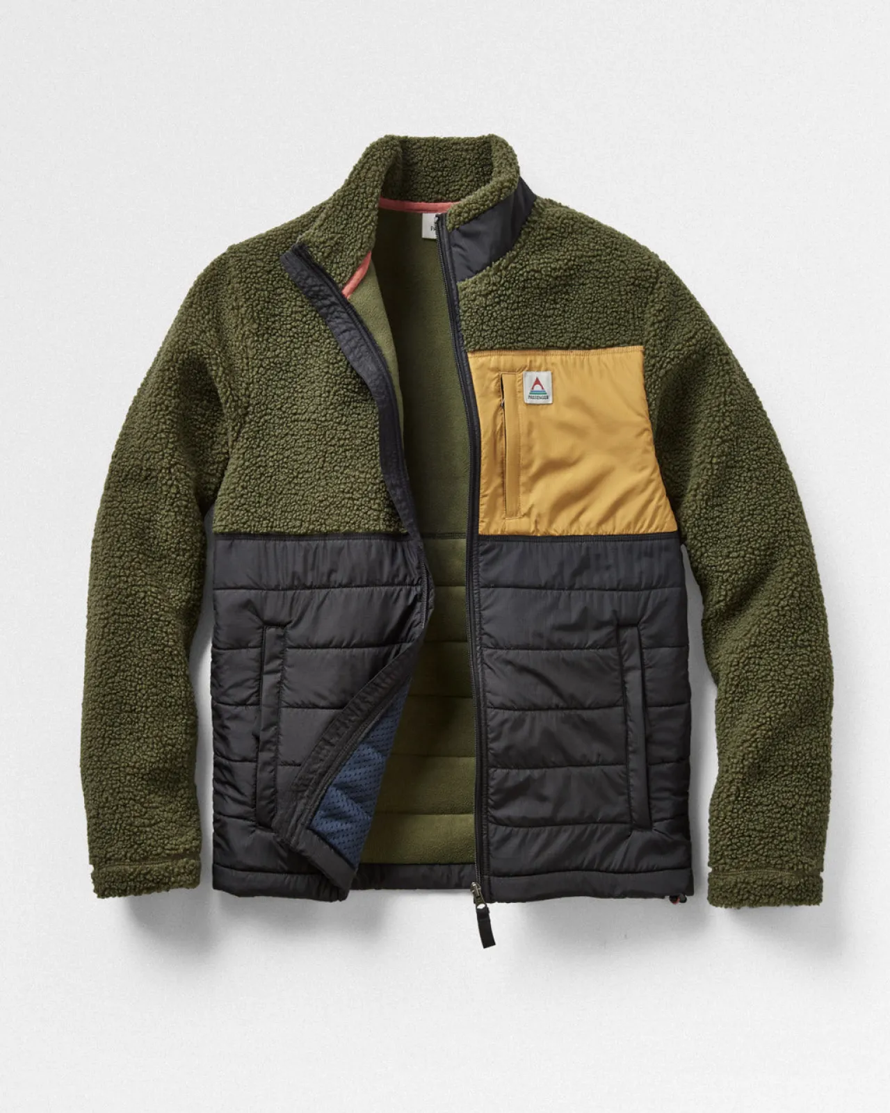 born_explorer_recycled_polarlined_sherpa_fleece__khaki_5.webp Flash Sale Born Explorer Recycled Polar-Lined Sherpa Fleece - Herren Fleece | Fleece