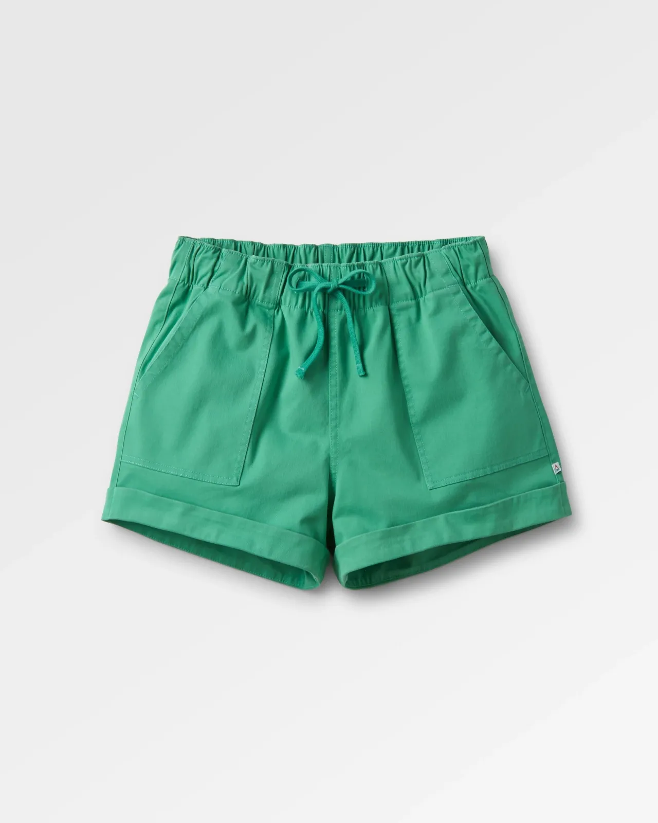 Discount Carriso Bio-Baumwollshorts - Grüne Fichte Damen Kurze Hosen