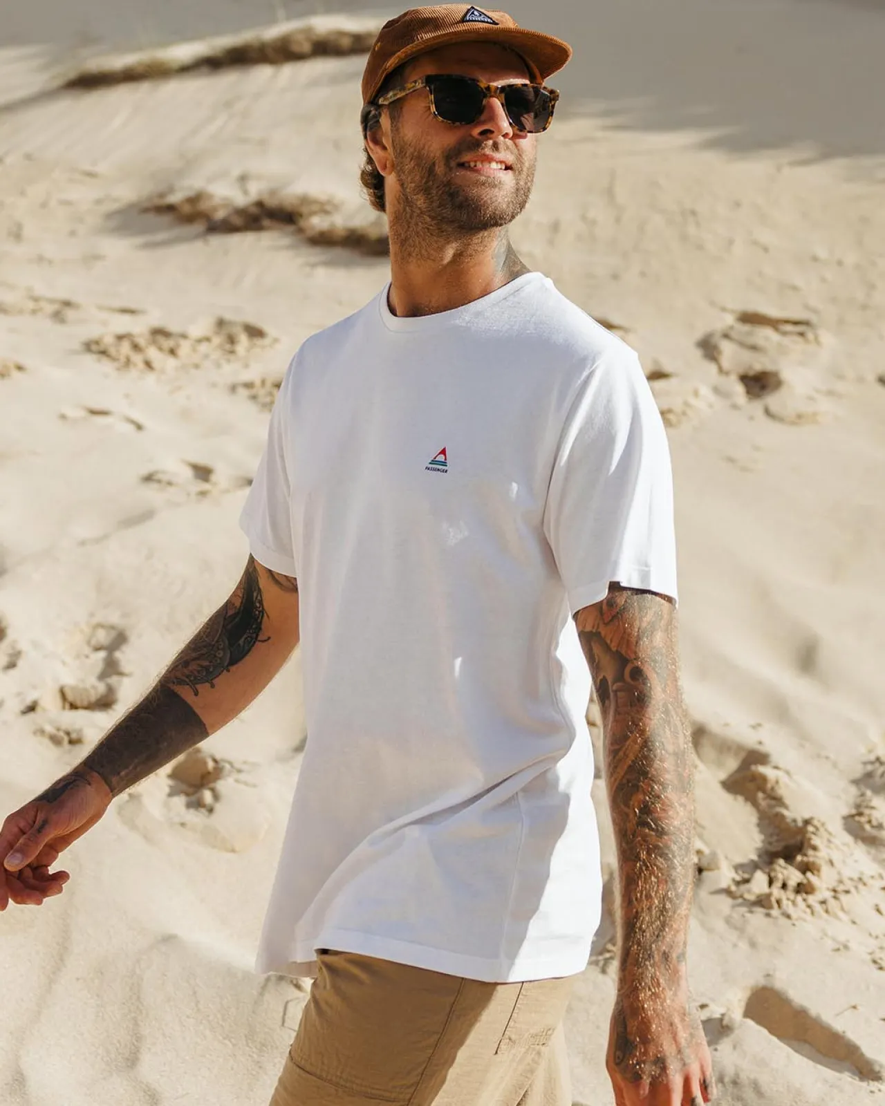 classic_logo_recyceltes_baumwolltshirt__wei_2.webp Online Classic Logo Recyceltes Baumwoll-T-Shirt - Herren T-shirts & Tanktops