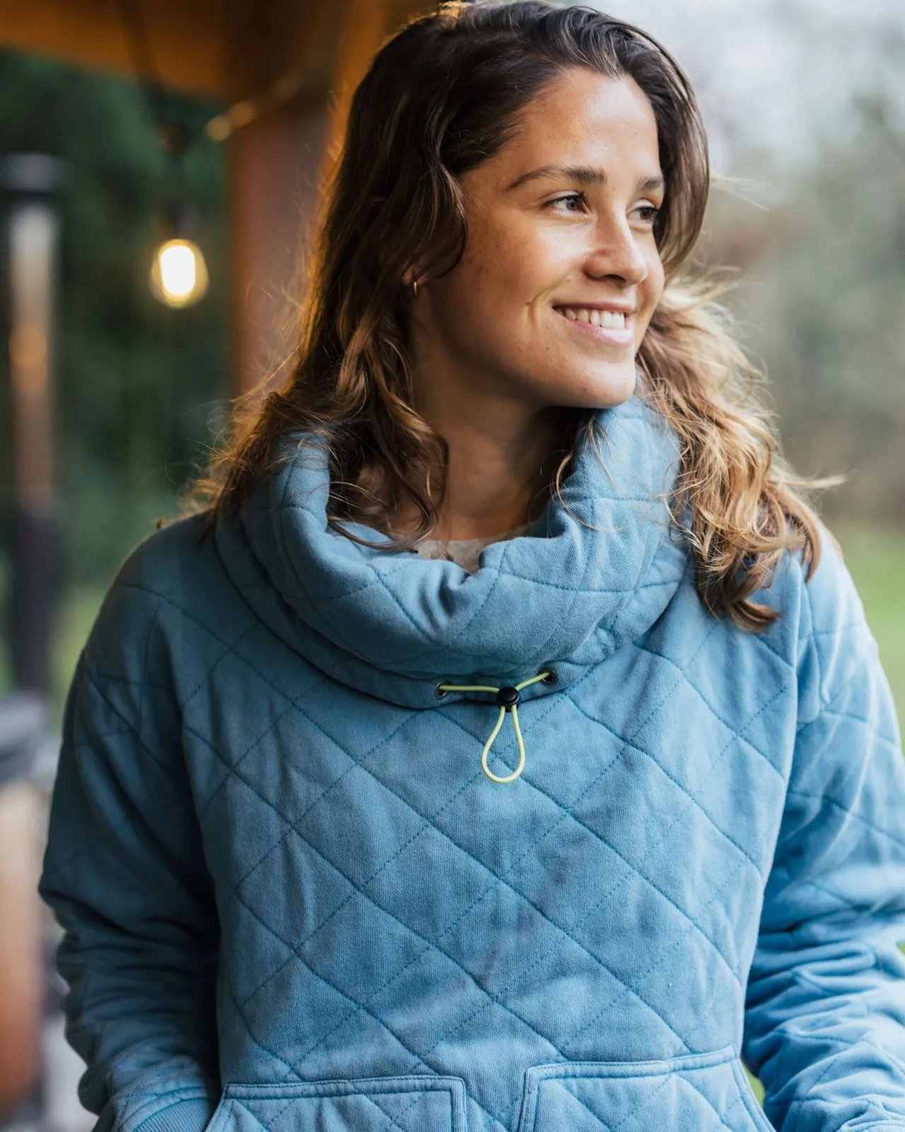 clementine_recycelter_gesteppter_hoher_kragen__eichelhherblau_4.webp Online Clementine Recycelter Gesteppter Hoher Kragen - Damen Kapuzenpullover & Sweatshirts