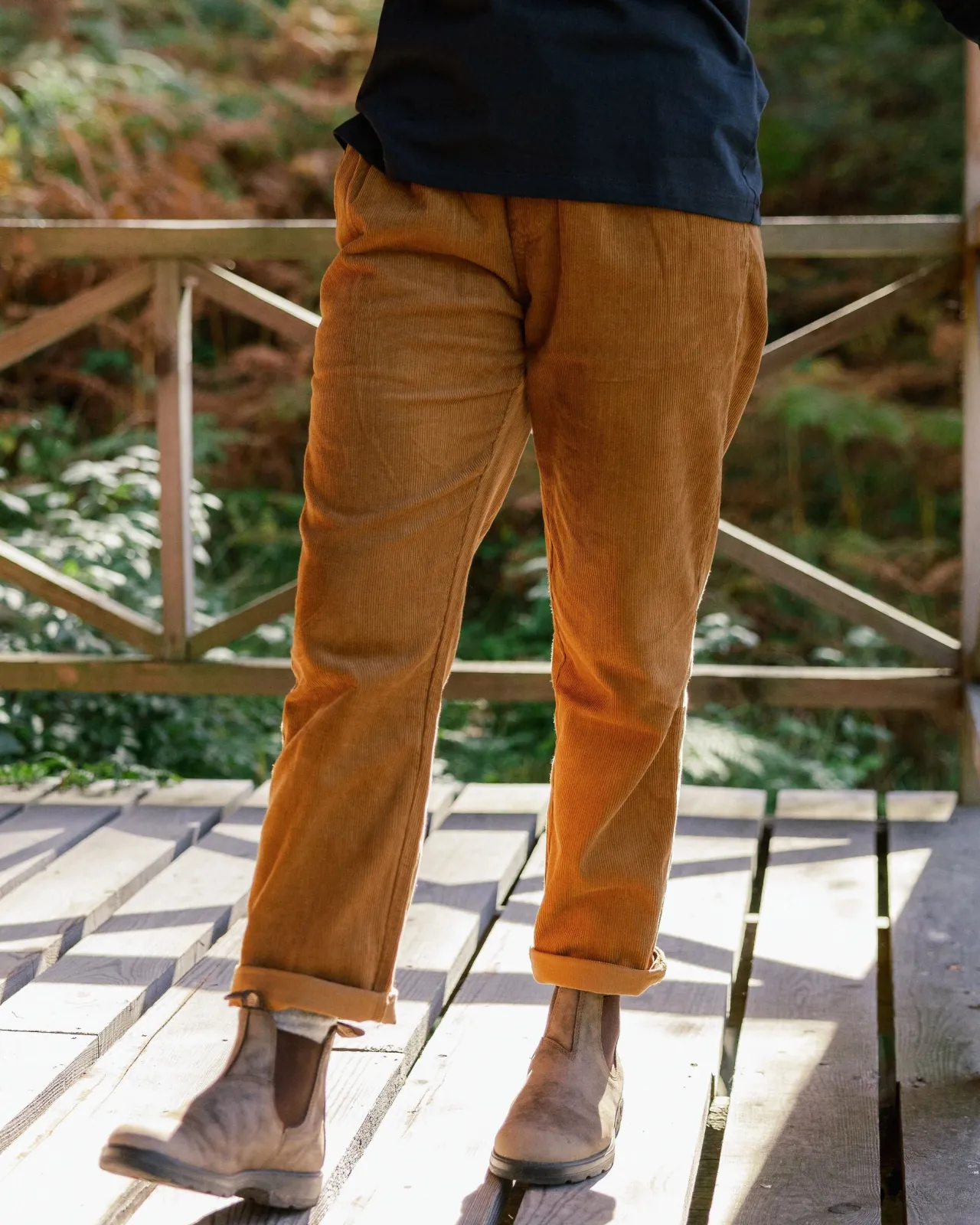 Discount Compass Recycelte Cordhose - Damen Latzhosen & Hosen