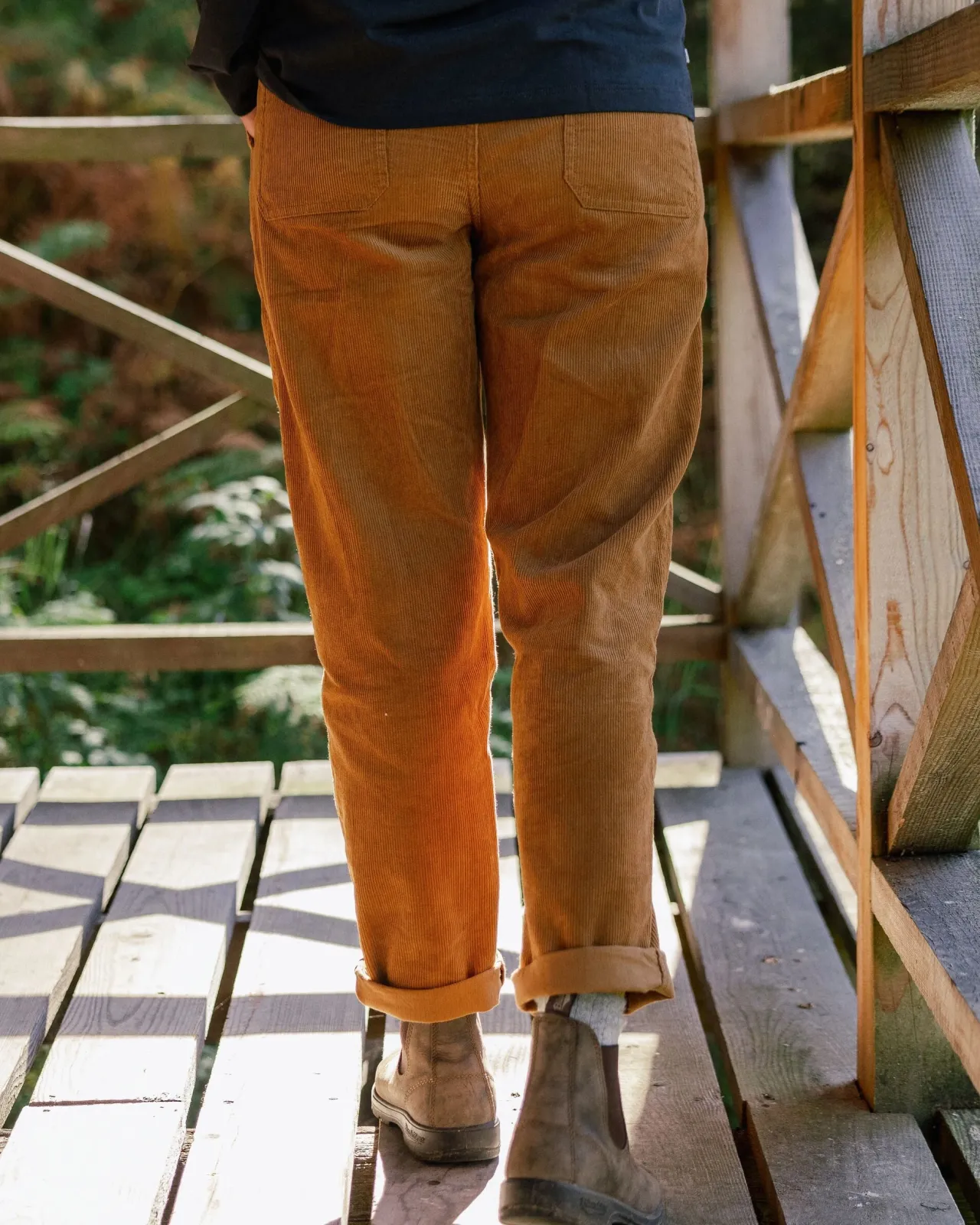 compass_recycelte_cordhose__kokosnuss_4.webp Discount Compass Recycelte Cordhose - Damen Latzhosen & Hosen