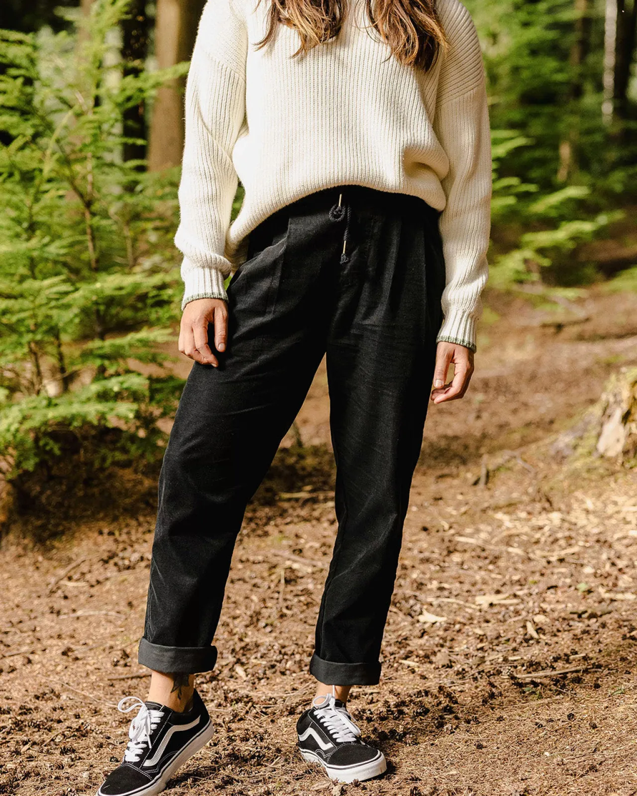 Online Compass Recycelte Cordhose - Damen Latzhosen & Hosen