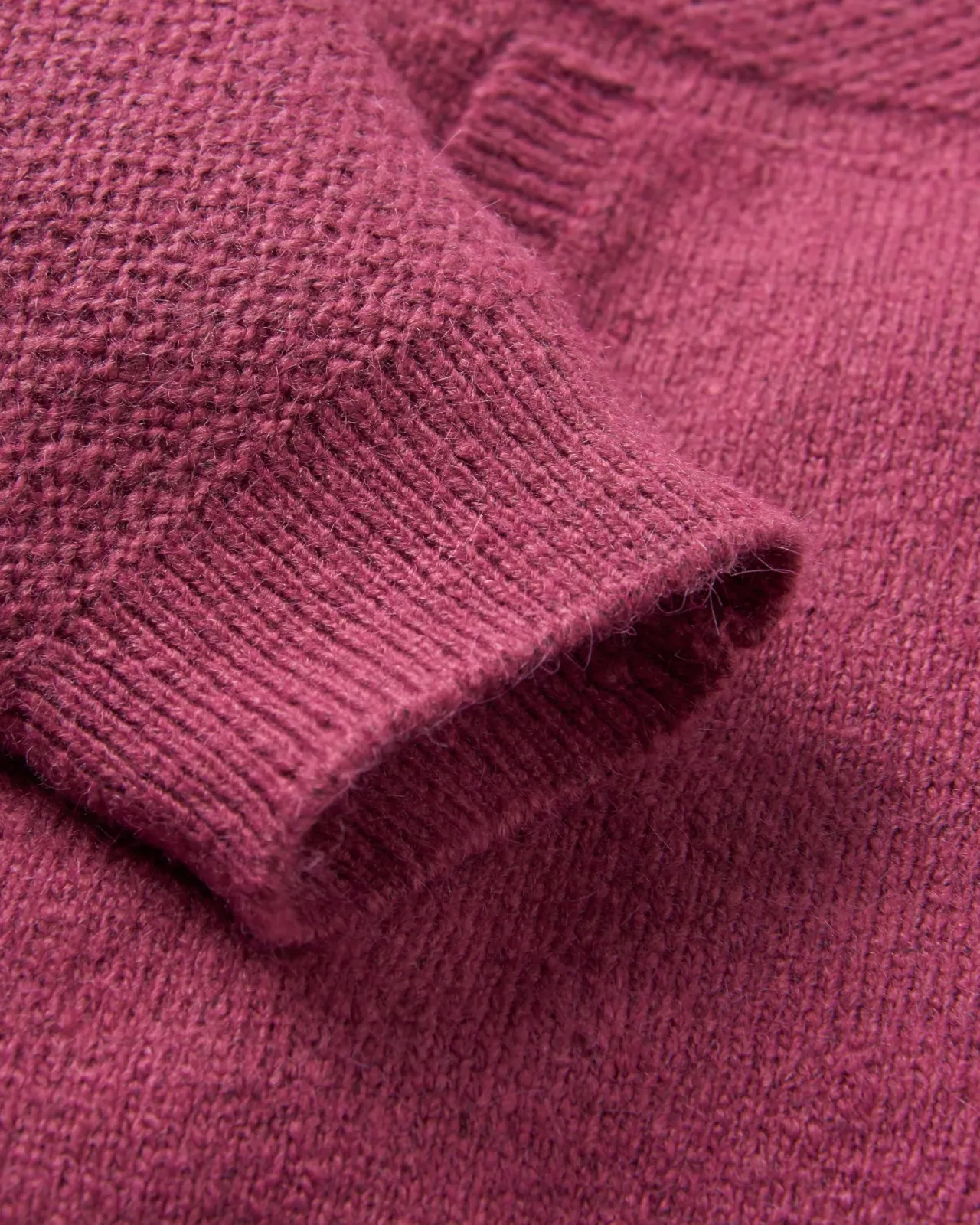 cove_recycelter_gestrickter_hoodie__rhabarber_4.webp Discount Cove Recycelter Gestrickter Hoodie - Damen Kapuzenpullover & Sweatshirts