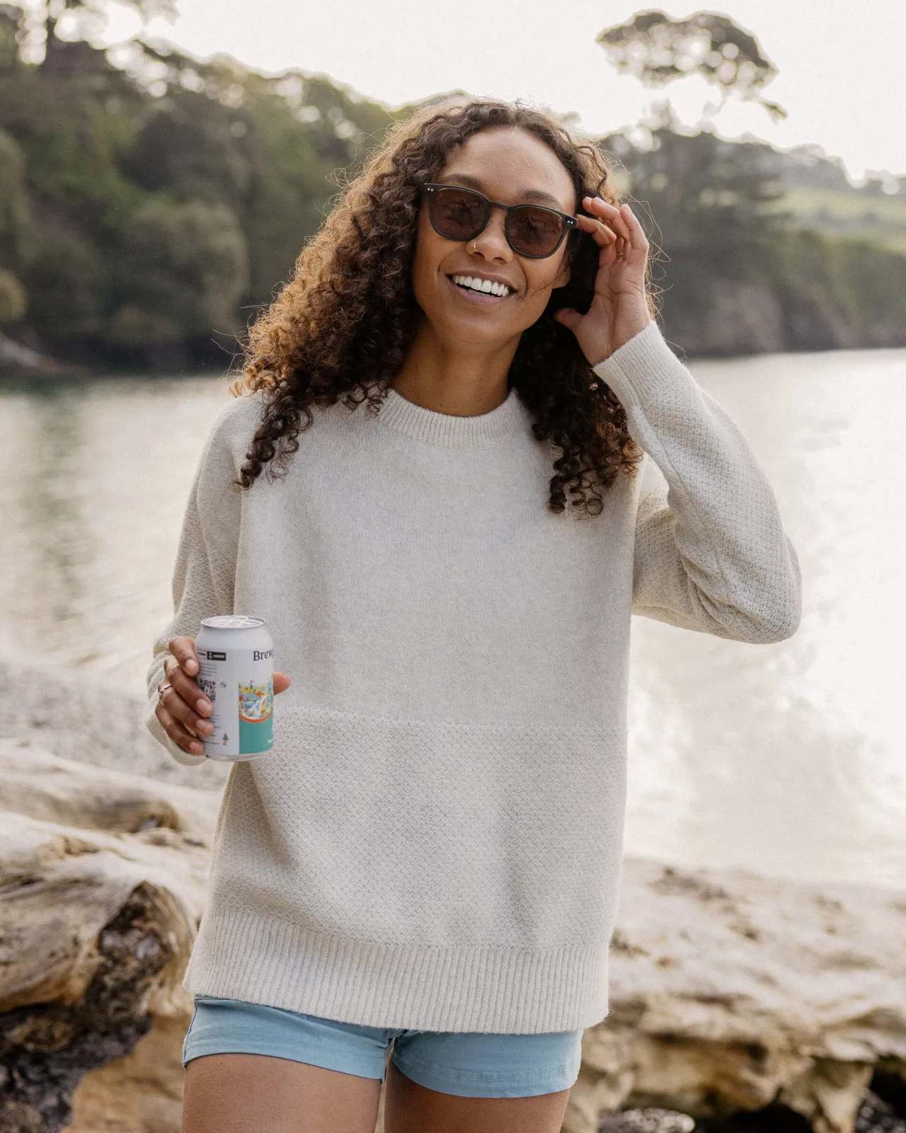 Outlet Cove Recycelter Gestrickter Pullover - Damen Strickwaren