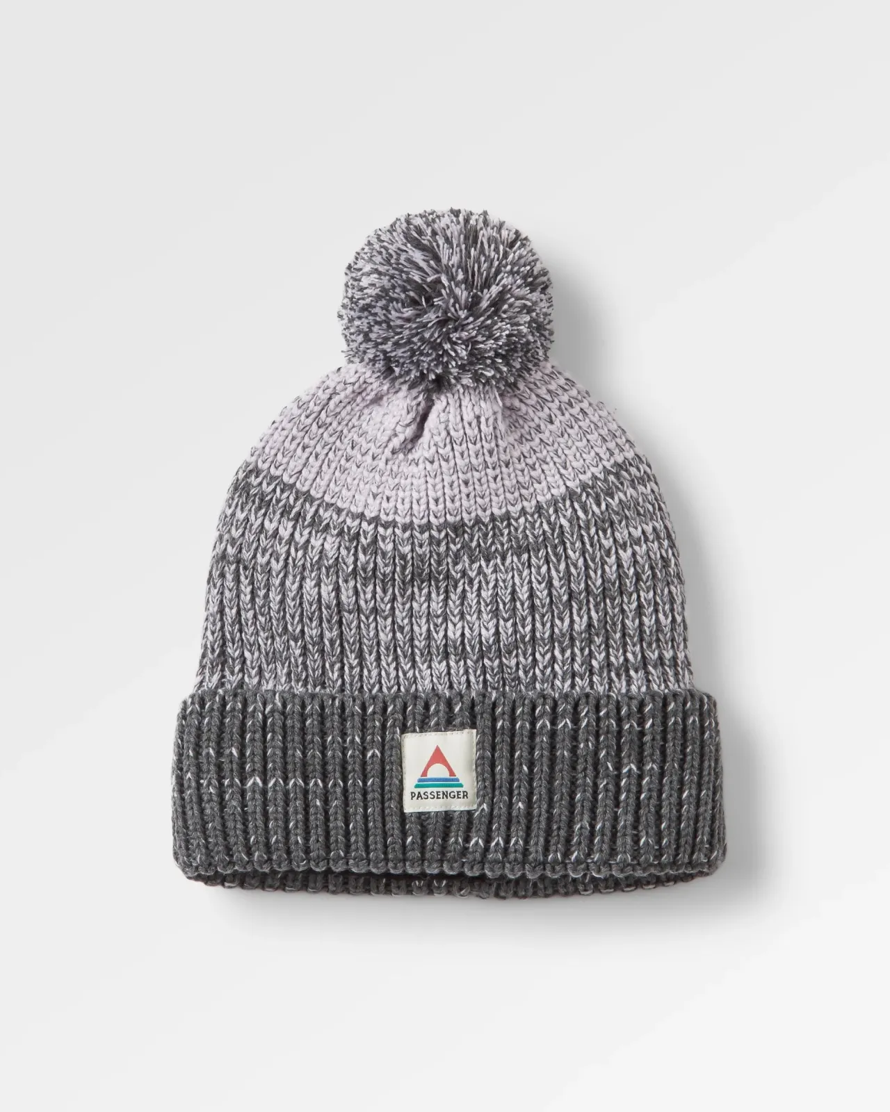 New Crag Recycelte Bommelmütze - Holzkohle/Stein Herren Mützen | Mützen