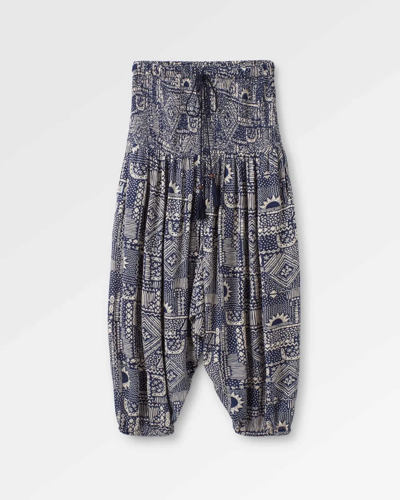 daylily_lockere_hose__vintage_patchwork_marineblau_5.webp Cheap Daylily Lockere Hose - Vintage Patchwork Marineblau Damen Kleider & Röcke | Jumpsuits & Playsuits