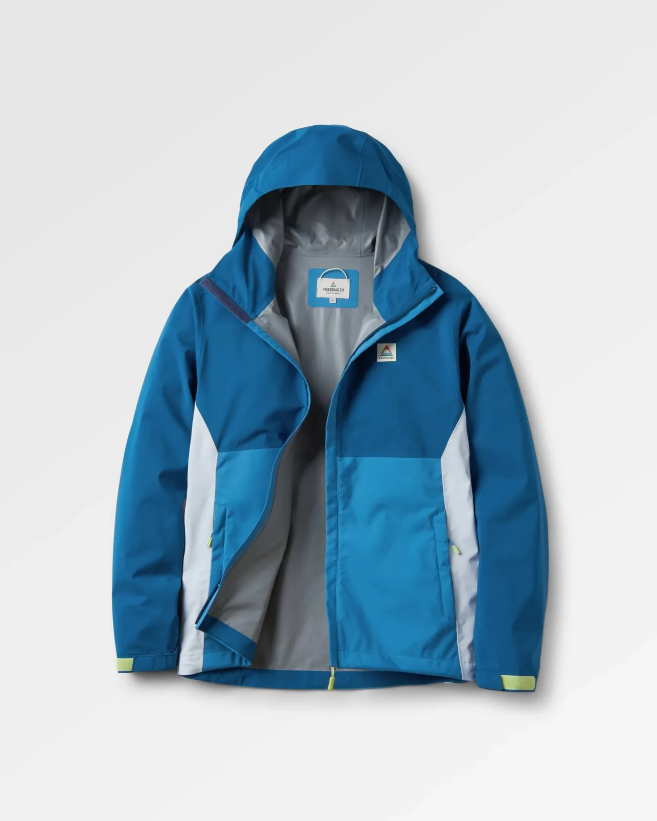 New Downpour Recycelte Wasserdichte Jacke - Gezeitenblau/Blaustahl Herren Wasserdicht | Jacken