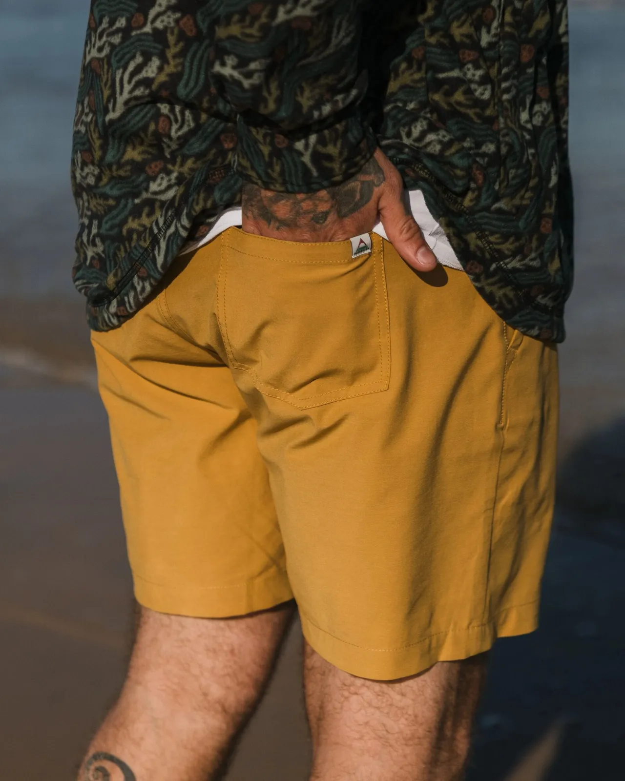 drifter_allzweckshort__senfgold_3.webp Best Sale Drifter Allzweck-Short - Herren Kurze Hosen