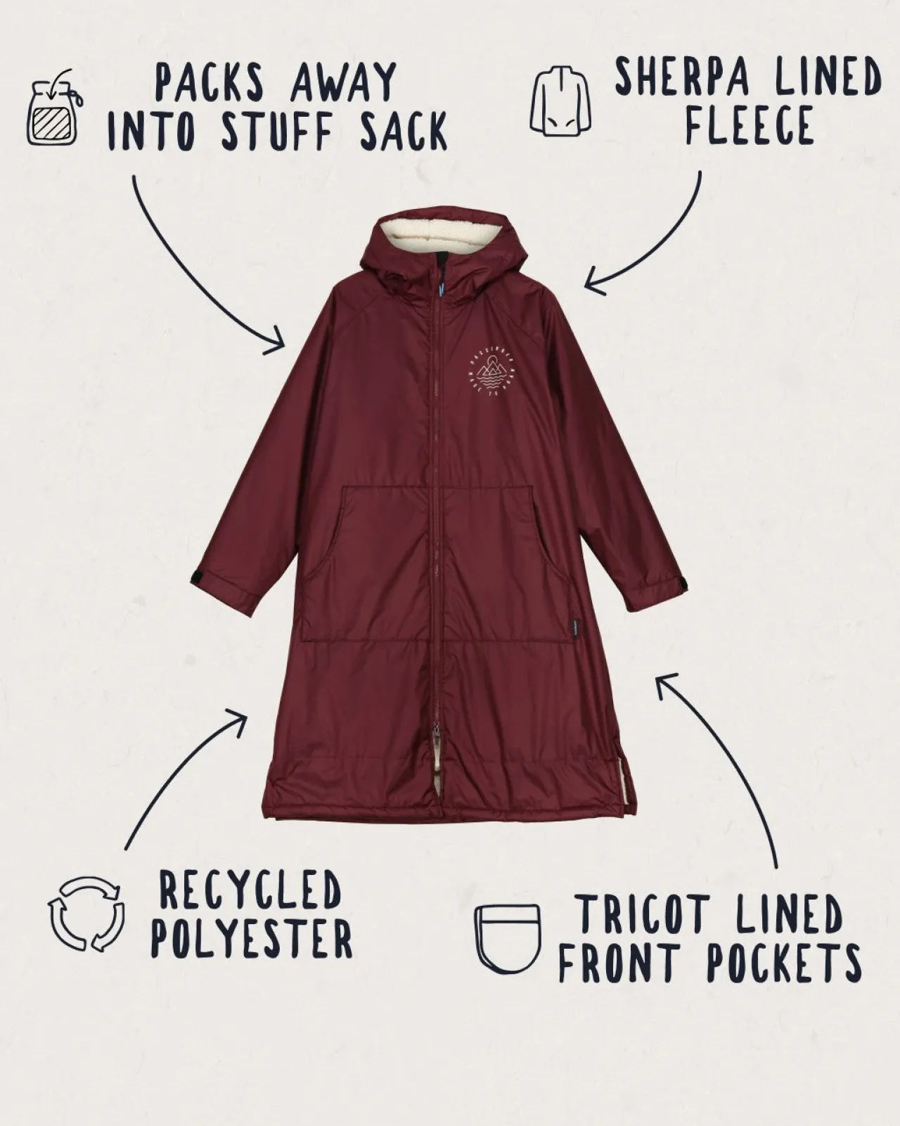 escapism_recycelter_sherpageftterter_surf_poncho__windsorwein_24.webp New Escapism Recycelter Sherpa-gefütterter Surf Poncho - Windsor- Surf-ponchos | Surf-ponchos
