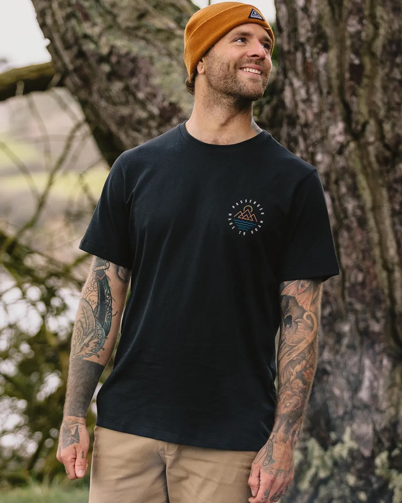 escapism_recyceltes_baumwolltshirt__schwarz_3.webp Flash Sale Escapism Recyceltes Baumwoll-T-Shirt - Herren T-shirts & Tanktops