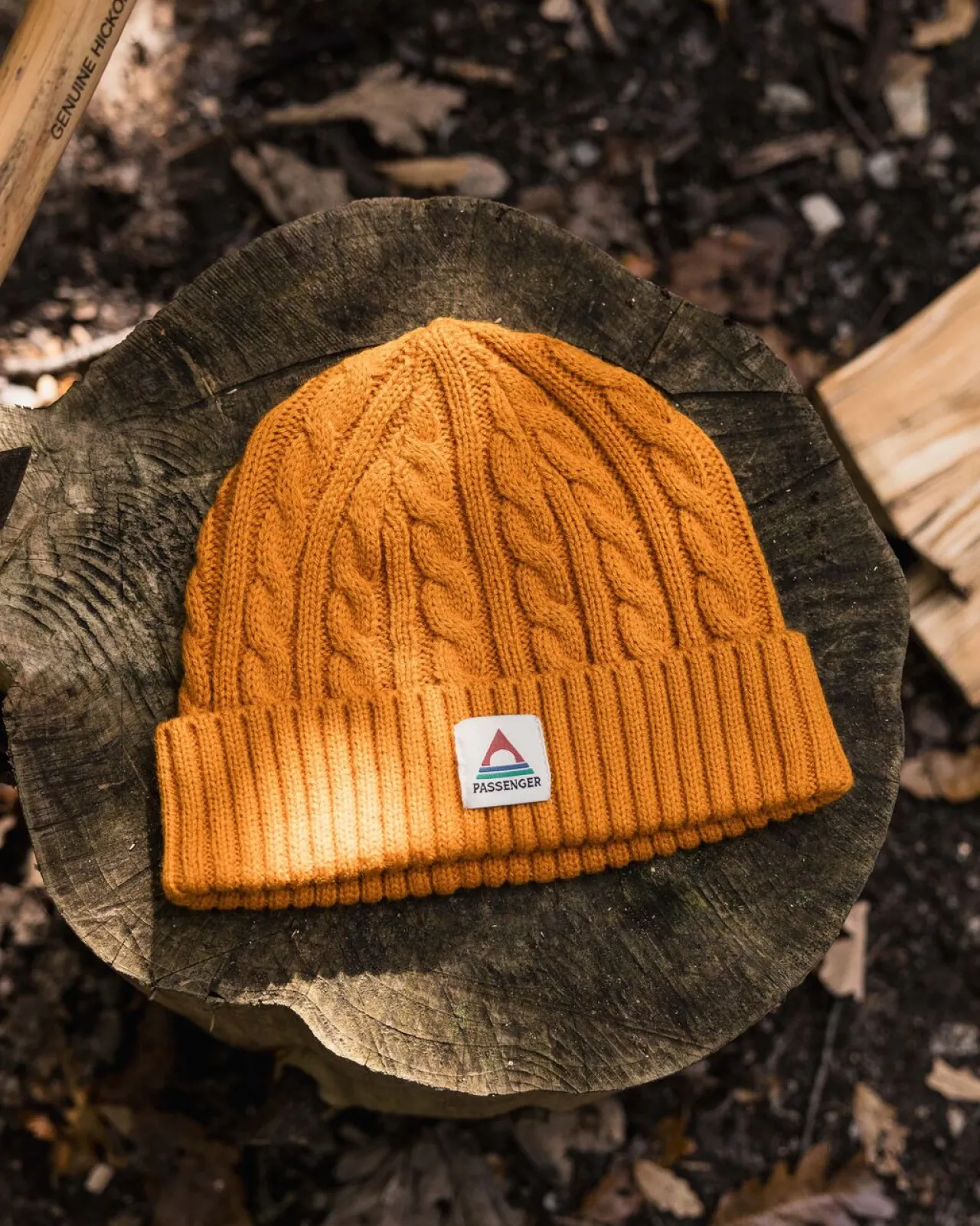 fireside_recycelter_zopfmusterbeanie__sonnenaufgang_orange_1.webp Online Fireside Recycelter Zopfmuster-Beanie - Sonnenaufgang Orange Herren Mützen | Mützen