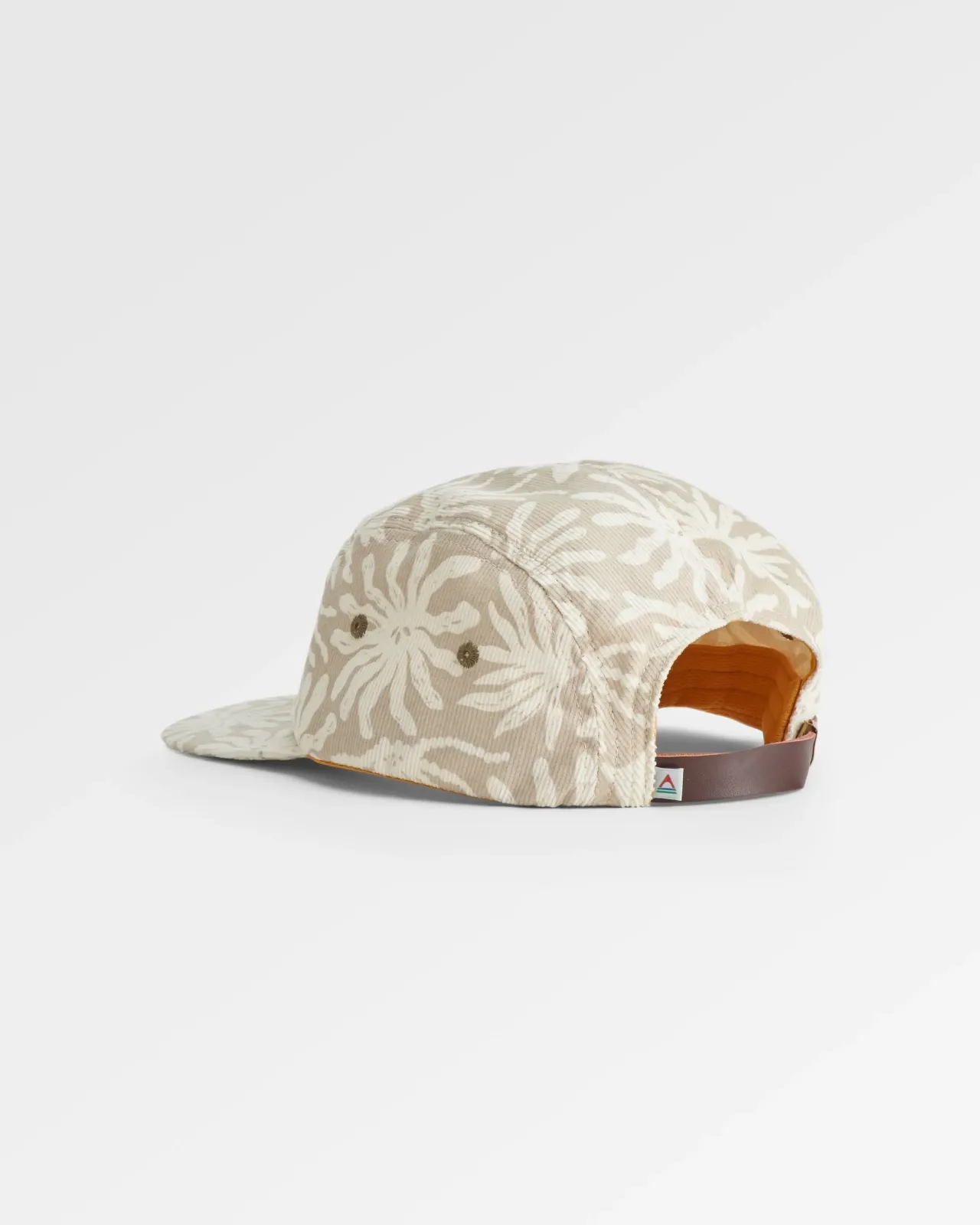 fixie_recycelte_cord_panel_kappe__goldene_gewrz_seegras_kieselgrau_4.webp Clearance Fixie Recycelte Cord 5-Panel Kappe - Goldene Gewürz/ Seegras Kieselgrau Herren Surfzubehör | Surf Accessoires