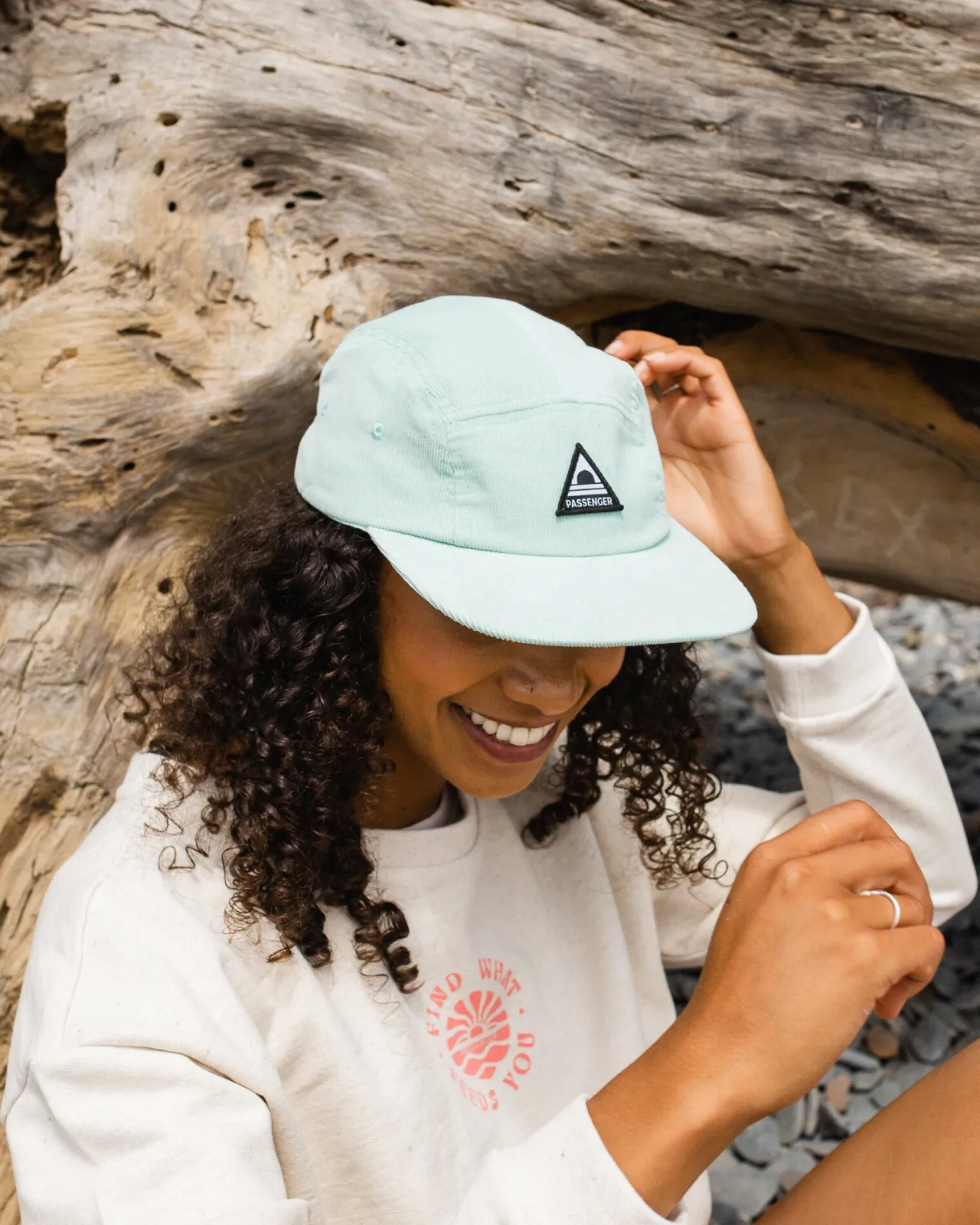 fixie_recycelte_cord_panel_kappe__surfspray_1.webp Flash Sale Fixie Recycelte Cord 5-Panel Kappe - Damen Surfzubehör