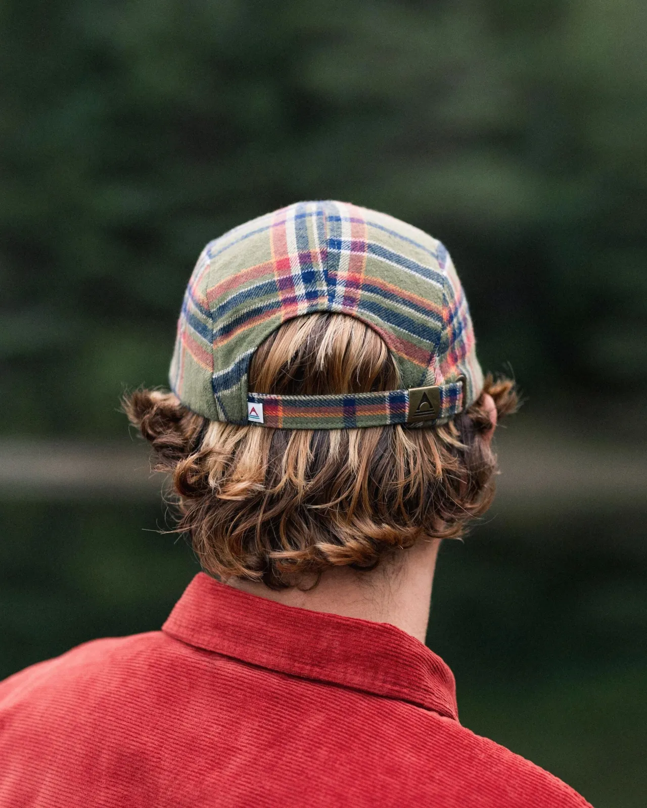 fixie_recyceltes_flanell_panelcap__khakikaro_2.webp Store Fixie Recyceltes Flanell 5-Panel-Cap - Khaki- Herren Kappen & Hüte | Kappen & Hüte