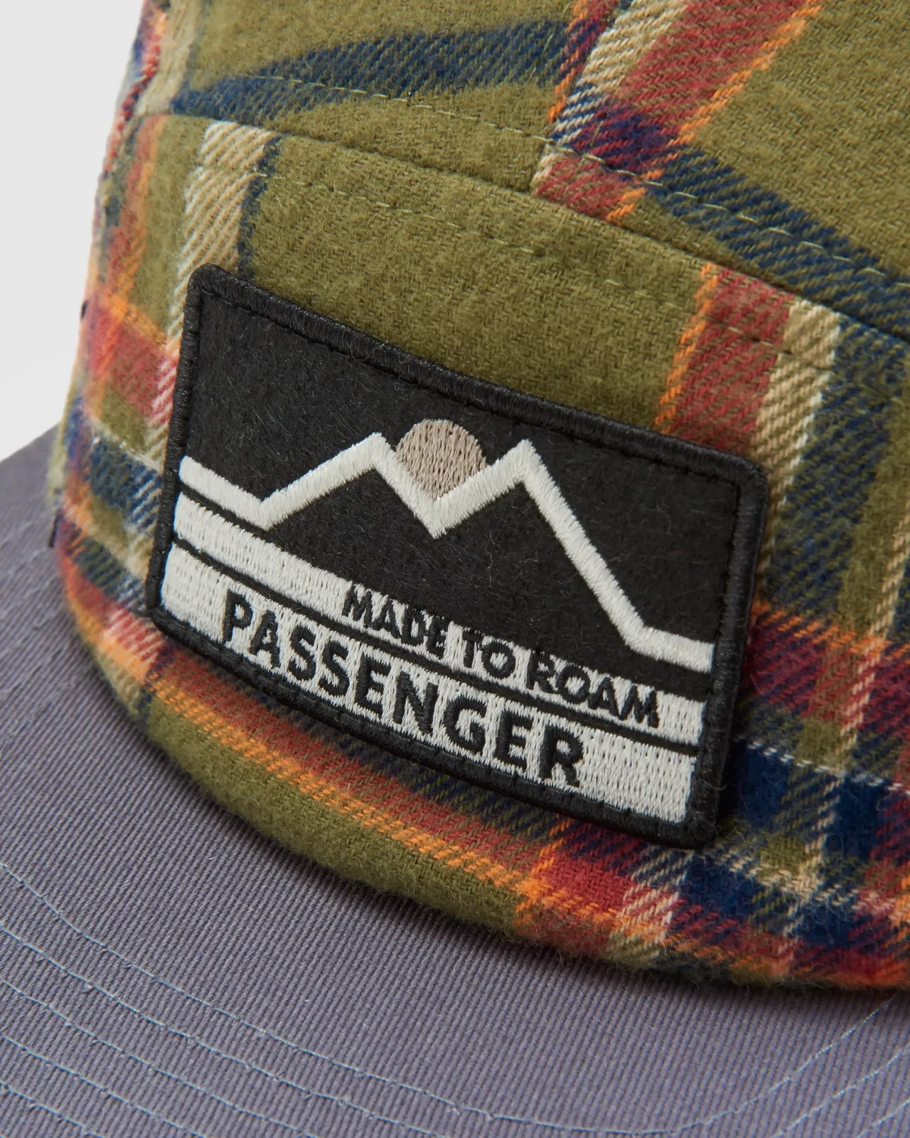 fixie_recyceltes_flanell_panelcap__khakikaro_4.webp Store Fixie Recyceltes Flanell 5-Panel-Cap - Khaki- Herren Kappen & Hüte | Kappen & Hüte