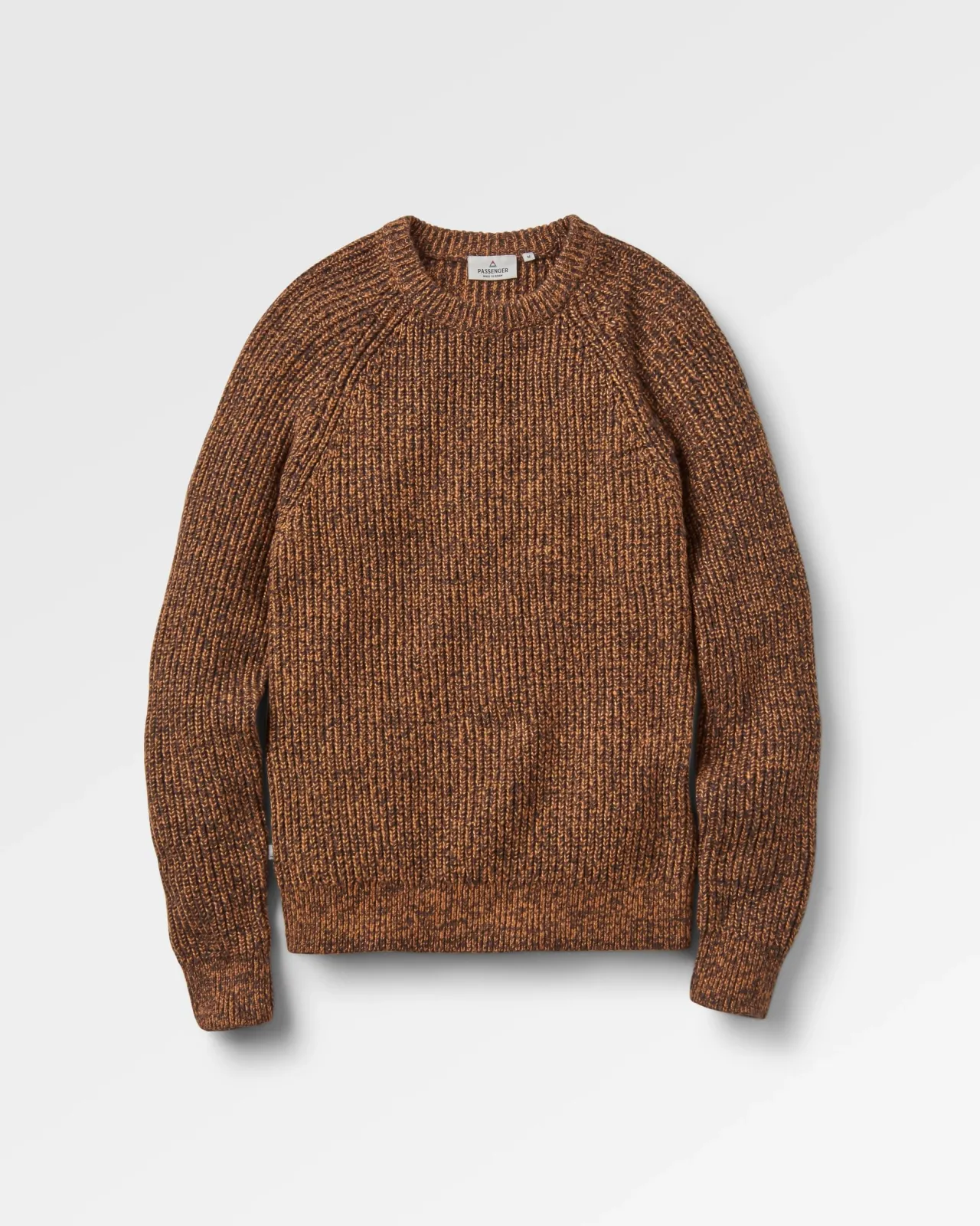 Cheap Fog Recycelter Gestrickter Pullover - Staubiges Ocker Herren Strickwaren