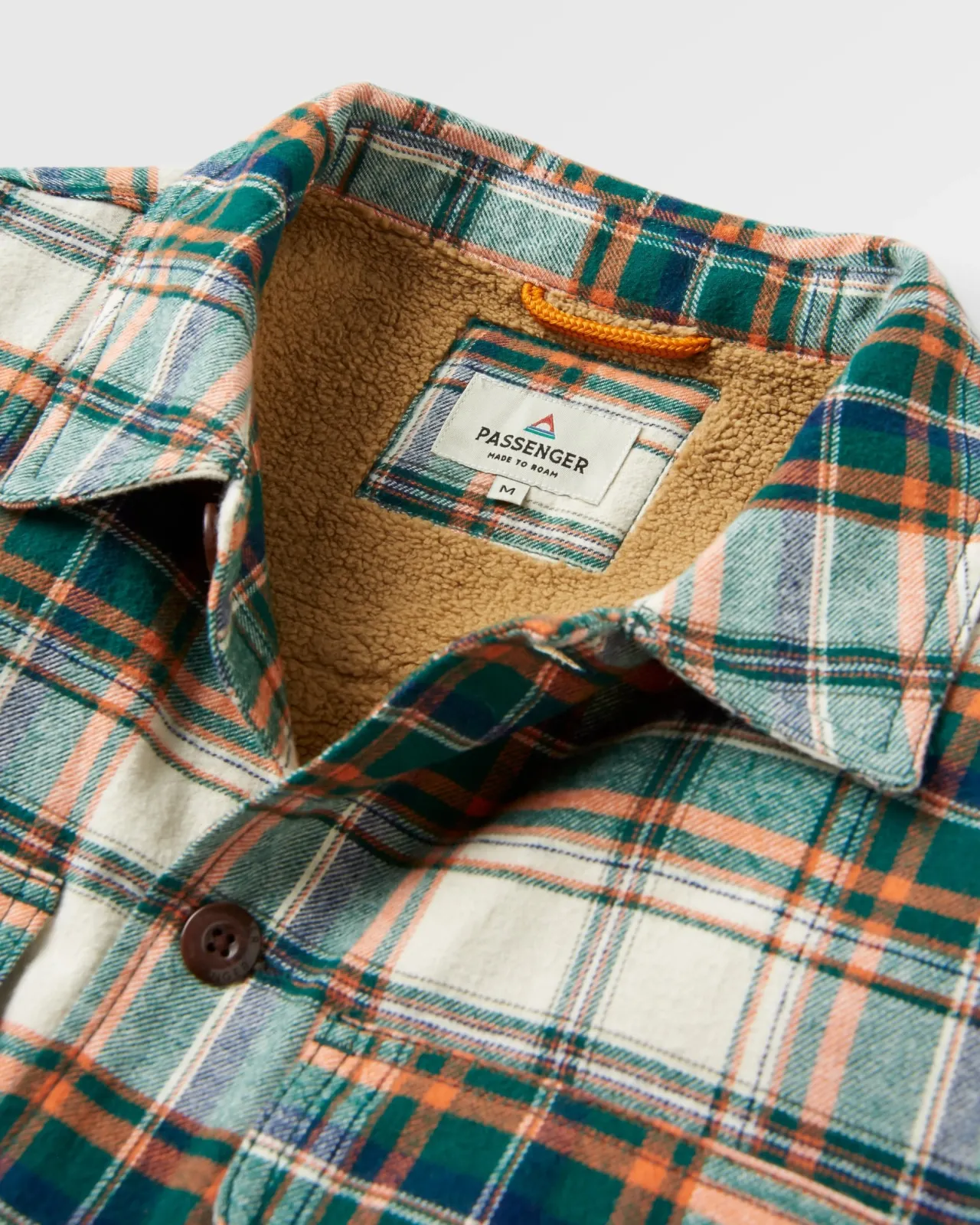 freestyle_sherpagefttertes_overshirt__birkeregenwaldkaro_8.webp Discount Freestyle Sherpa-gefüttertes Overshirt - Birke/Regenwald- Herren Hemden | Hemdjacken
