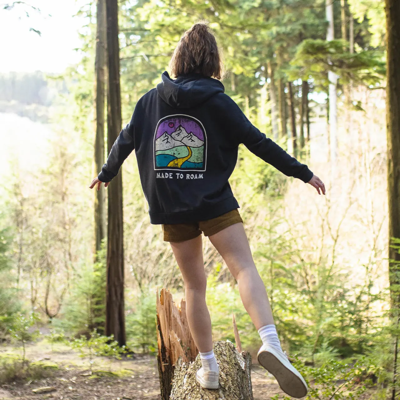 friday_collective_recycelter_baumwollhoodie__schwarz_2.webp Sale Friday Collective recycelter Baumwoll-Hoodie - Damen Kapuzenpullover & Sweatshirts