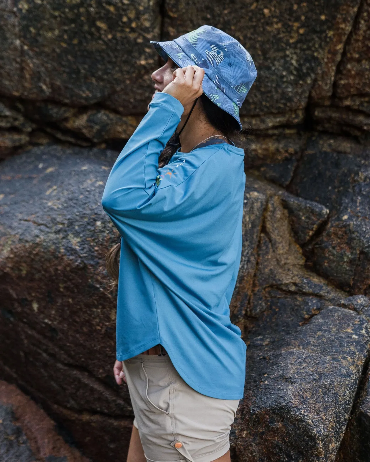 hatha_recyceltes_aktivtop__blauer_stahl_4.webp Cheap Hatha Recyceltes Aktiv-Top - Blauer Stahl Damen Oberteile