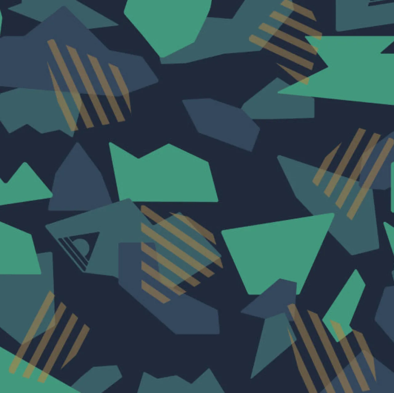 hatha_recyceltes_aktivtop__tiefes_marinetarnmuster_7.webp Fashion Hatha Recyceltes Aktiv-Top - Tiefes Marine- Damen Oberteile