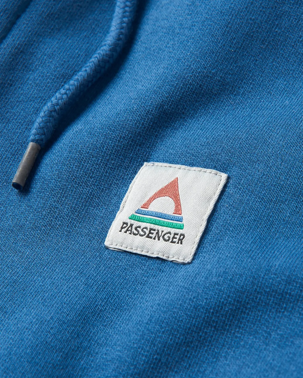 Hot Heritage Full Zip Recycelter Baumwoll-Hoodie - Dunkler Denim Herren Kapuzenpullover & Sweatshirts