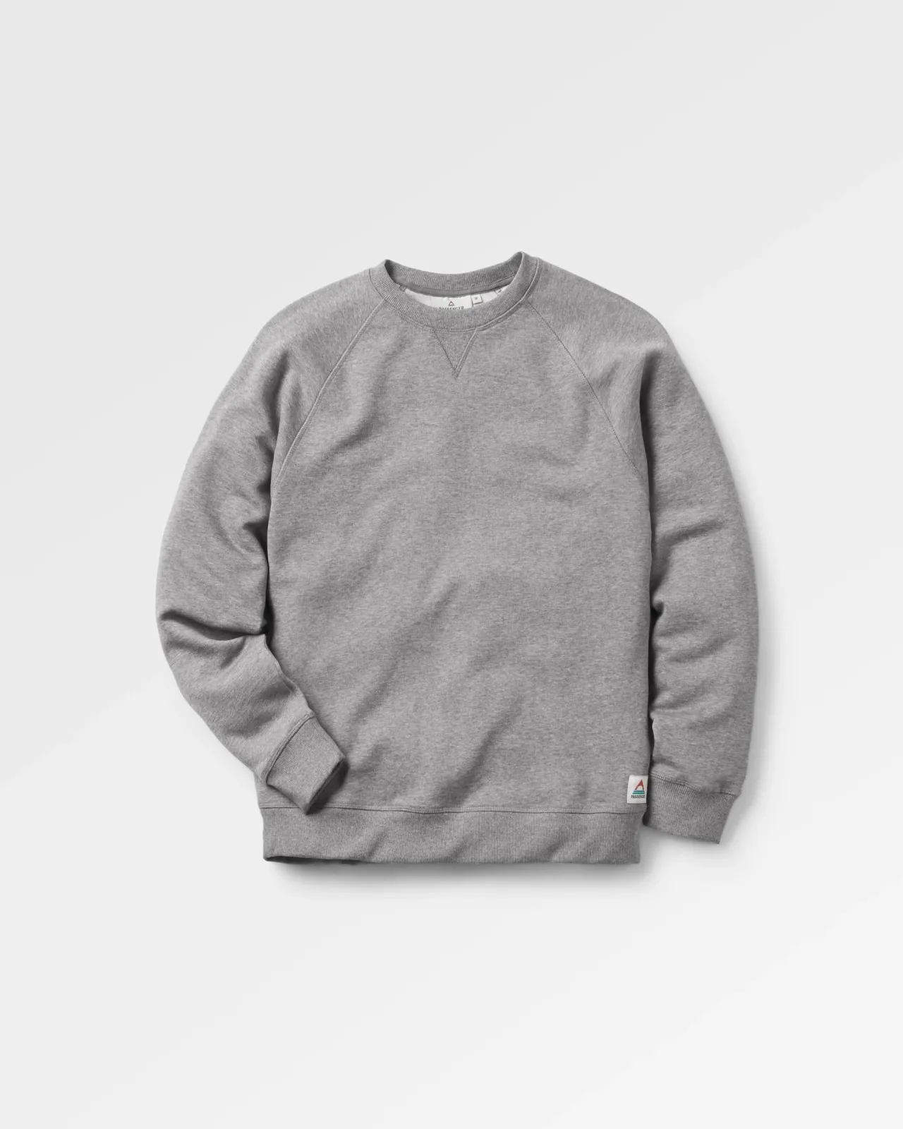 Hot Heritage Recyceltes Baumwoll-Sweatshirt - Dunkelgrau meliert Herren Kapuzenpullover & Sweatshirts