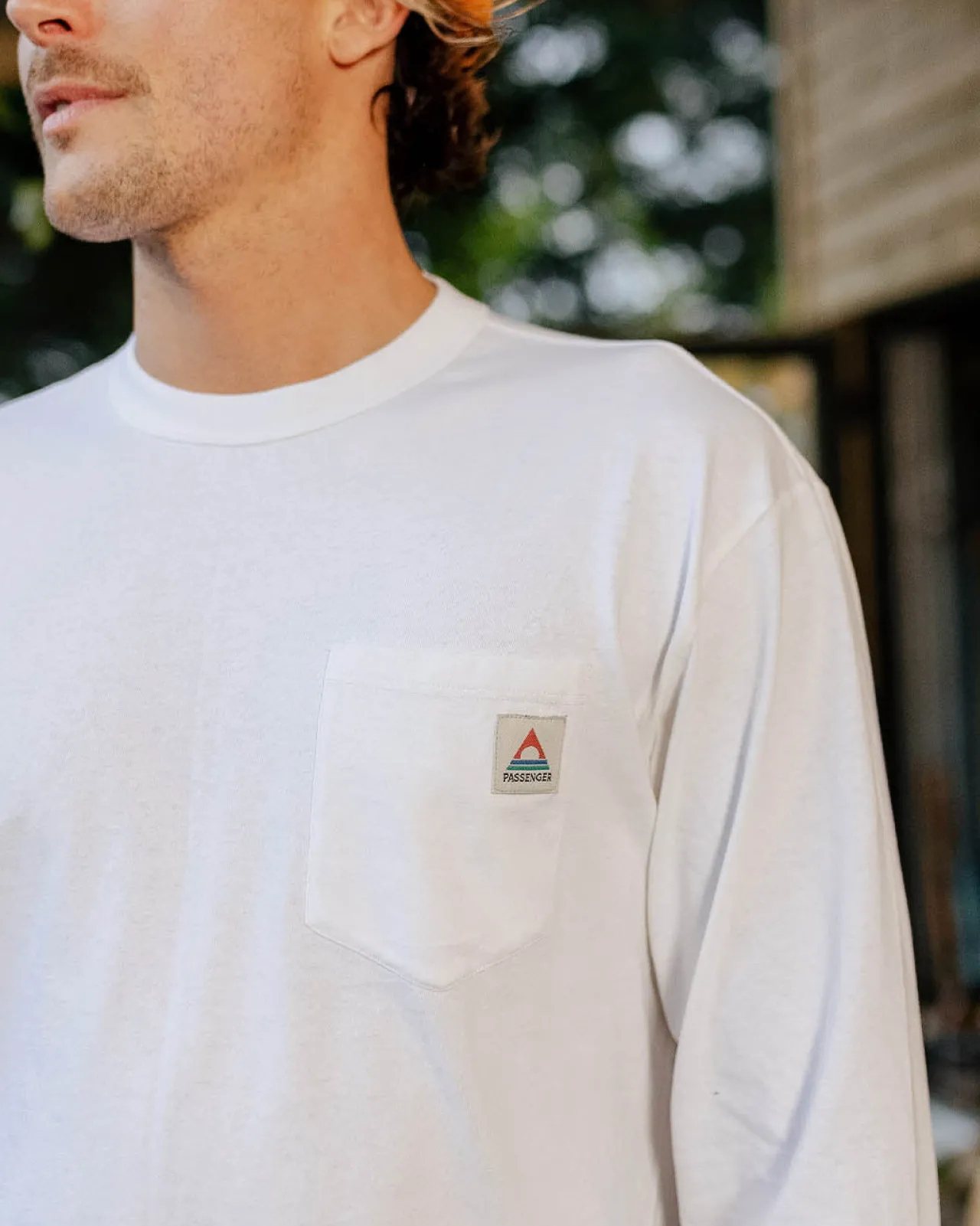 Outlet Heritage Recyceltes entspannte geschnittenes Langarmhirt - Herren T-shirts & Tanktops