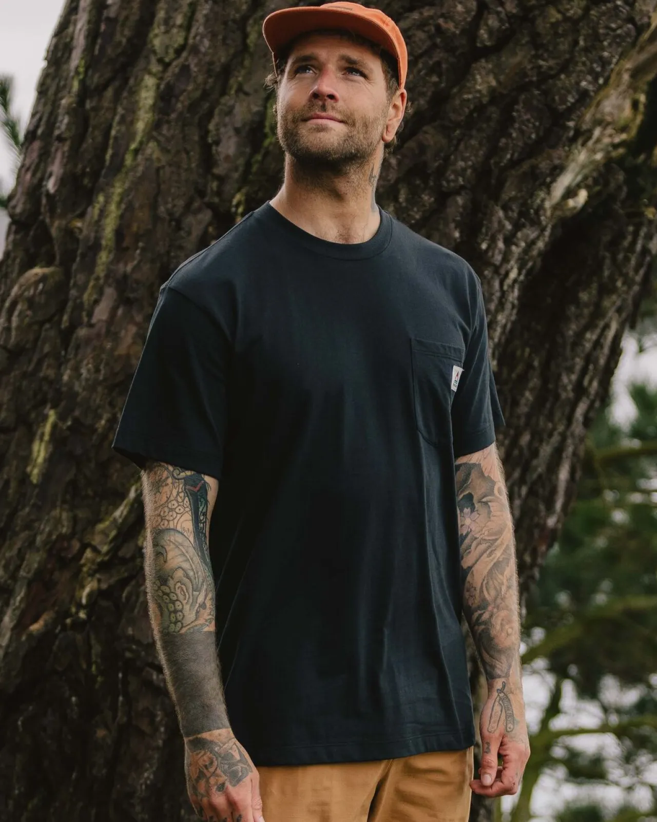Flash Sale Heritage Recyceltes entspannte geschnittenes T-Shirt - Herren T-shirts & Tanktops
