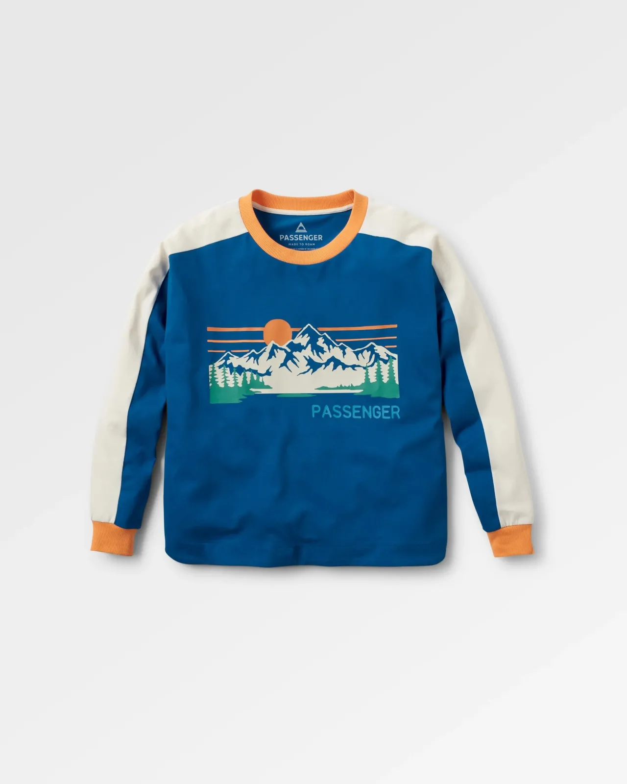hilltop_organic_cotton_ls_tshirt__azure_blue_1.webp Shop Hilltop Organic Cotton LS T-Shirt - Azure Blue Damen Oberteile & T-shirts