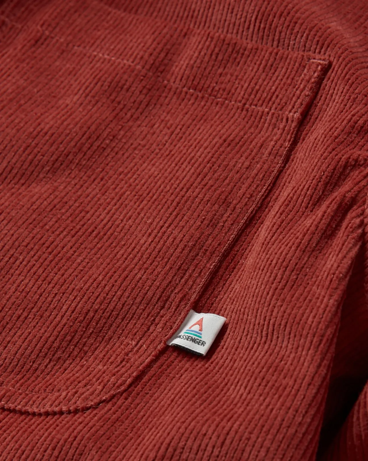 Cheap Kodiak 2.0 Sherpa-gefüttertes Cord-Overshirt - Roter Ocker Herren Hemden | Hemdjacken