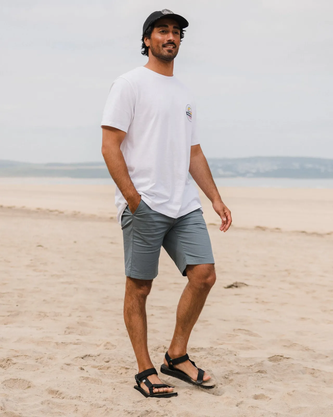 leichte_biobaumwollshorts__sturmgrau_3.webp Clearance 365 Leichte Bio-Baumwollshorts - Herren Kurze Hosen