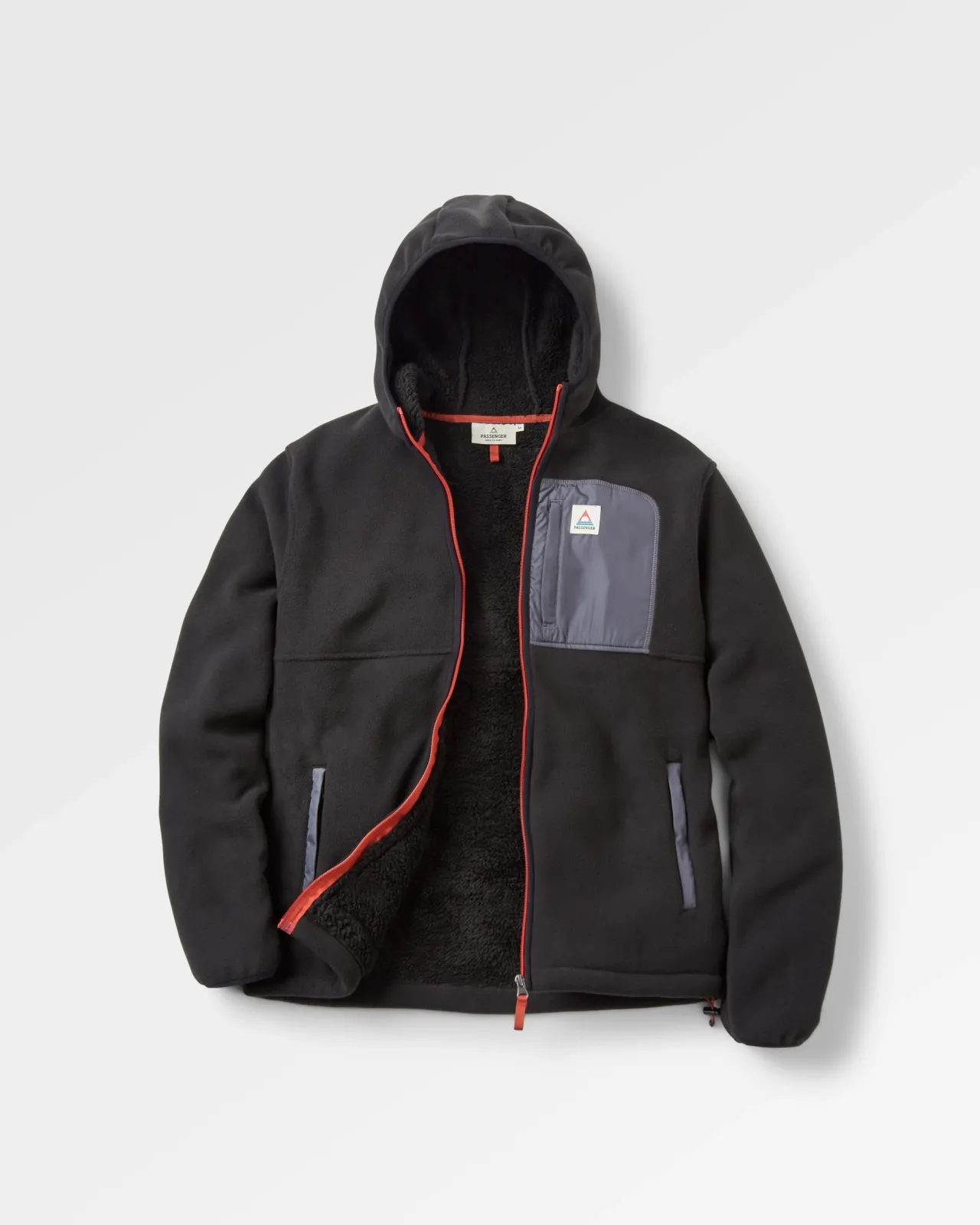 Hot Loch Recyceltes Polarfleece mit Kapuze - Herren Fleece | Fleece