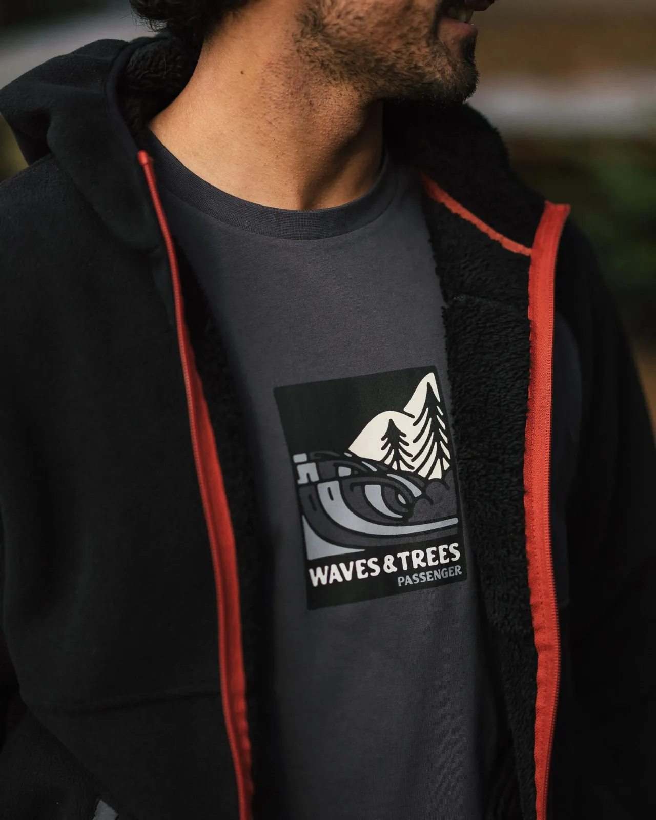 loch_recyceltes_polarfleece_mit_kapuze__schwarz_4.webp Hot Loch Recyceltes Polarfleece mit Kapuze - Herren Fleece | Fleece