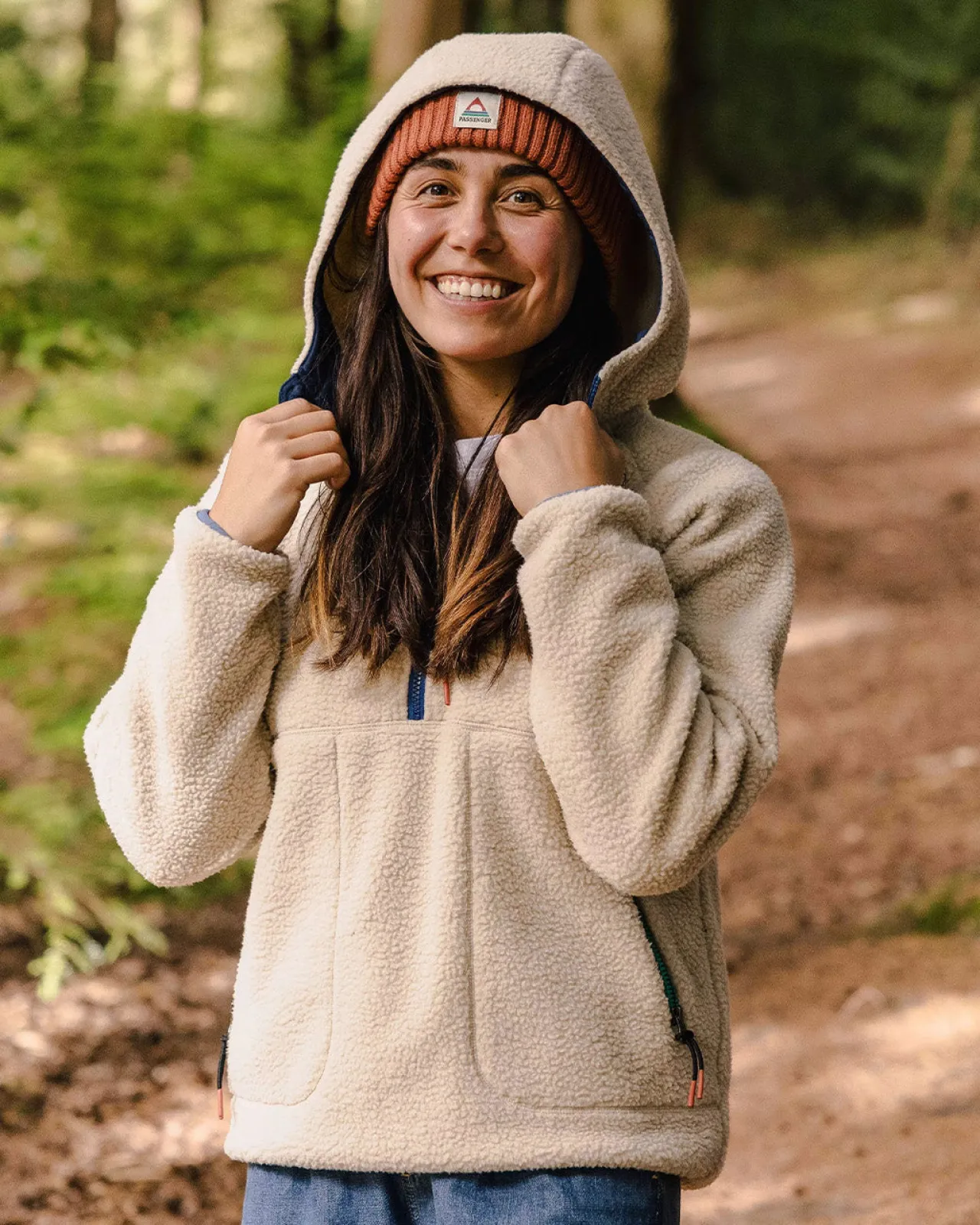 maine___zip_recyceltes_sherpafleece__hafermehl_2.webp Clearance Maine 2.0 1/2 Zip Recyceltes Sherpa-Fleece - Damen Fleece | Fleece