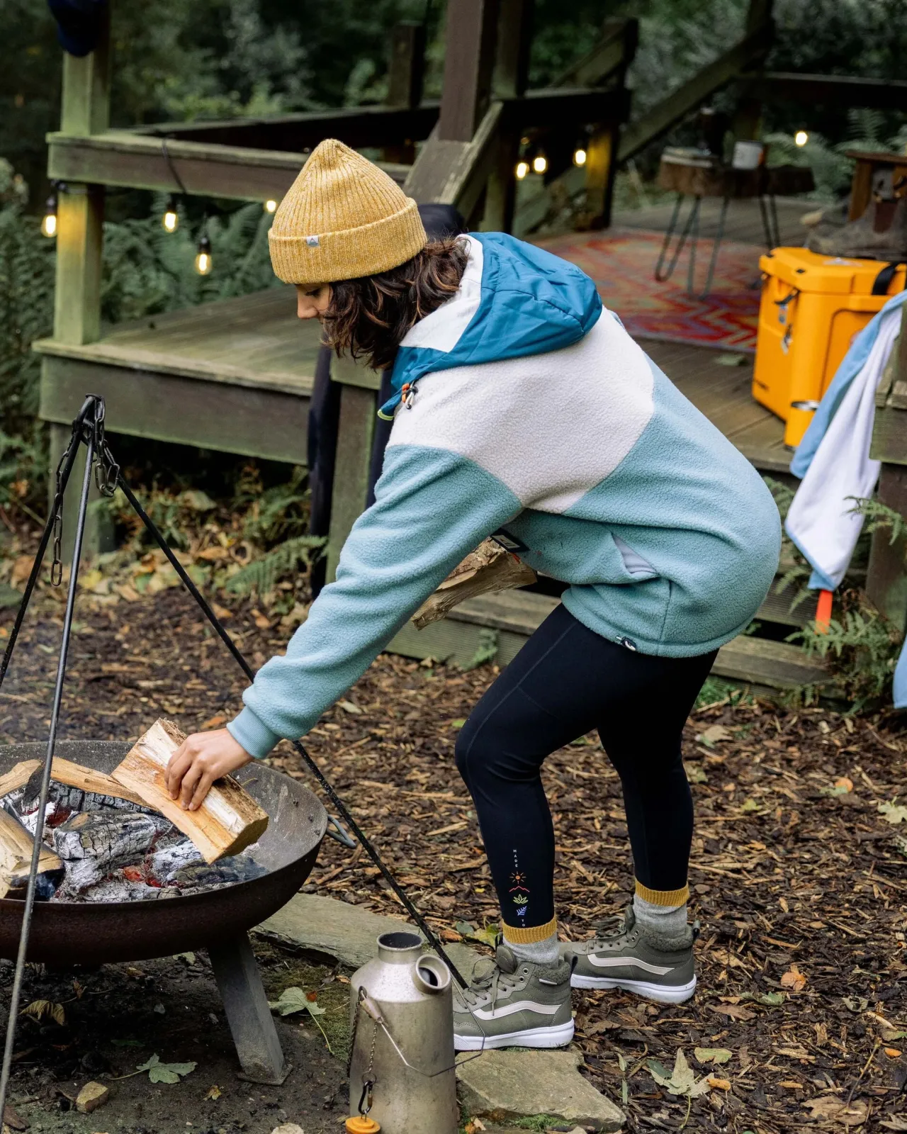 maren__zip_recyceltes_sherpafleece__arktis_4.webp Fashion Maren 1/2 Zip Recyceltes Sherpa-Fleece - Damen Fleece | Fleece
