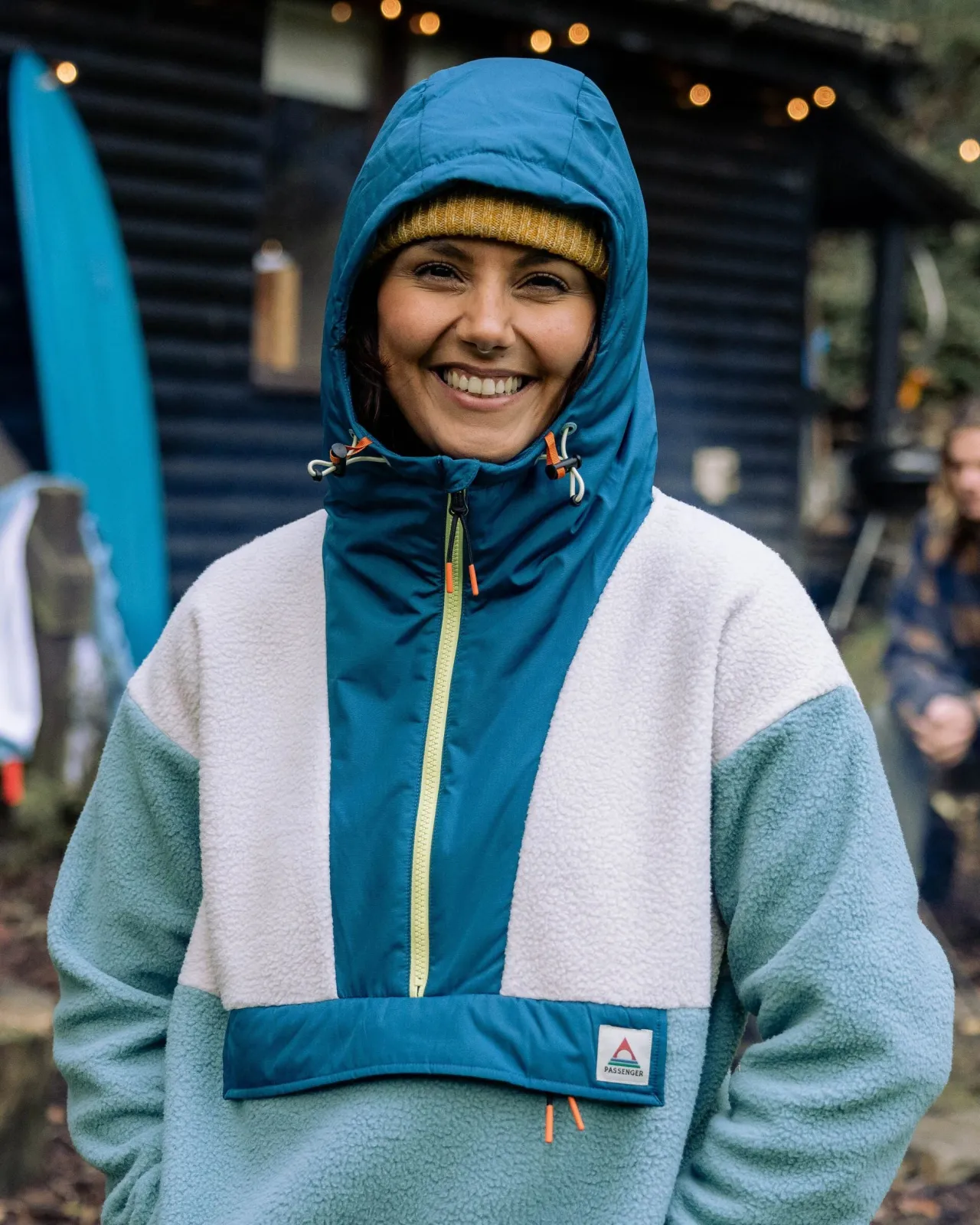 maren__zip_recyceltes_sherpafleece__arktis_5.webp Fashion Maren 1/2 Zip Recyceltes Sherpa-Fleece - Damen Fleece | Fleece