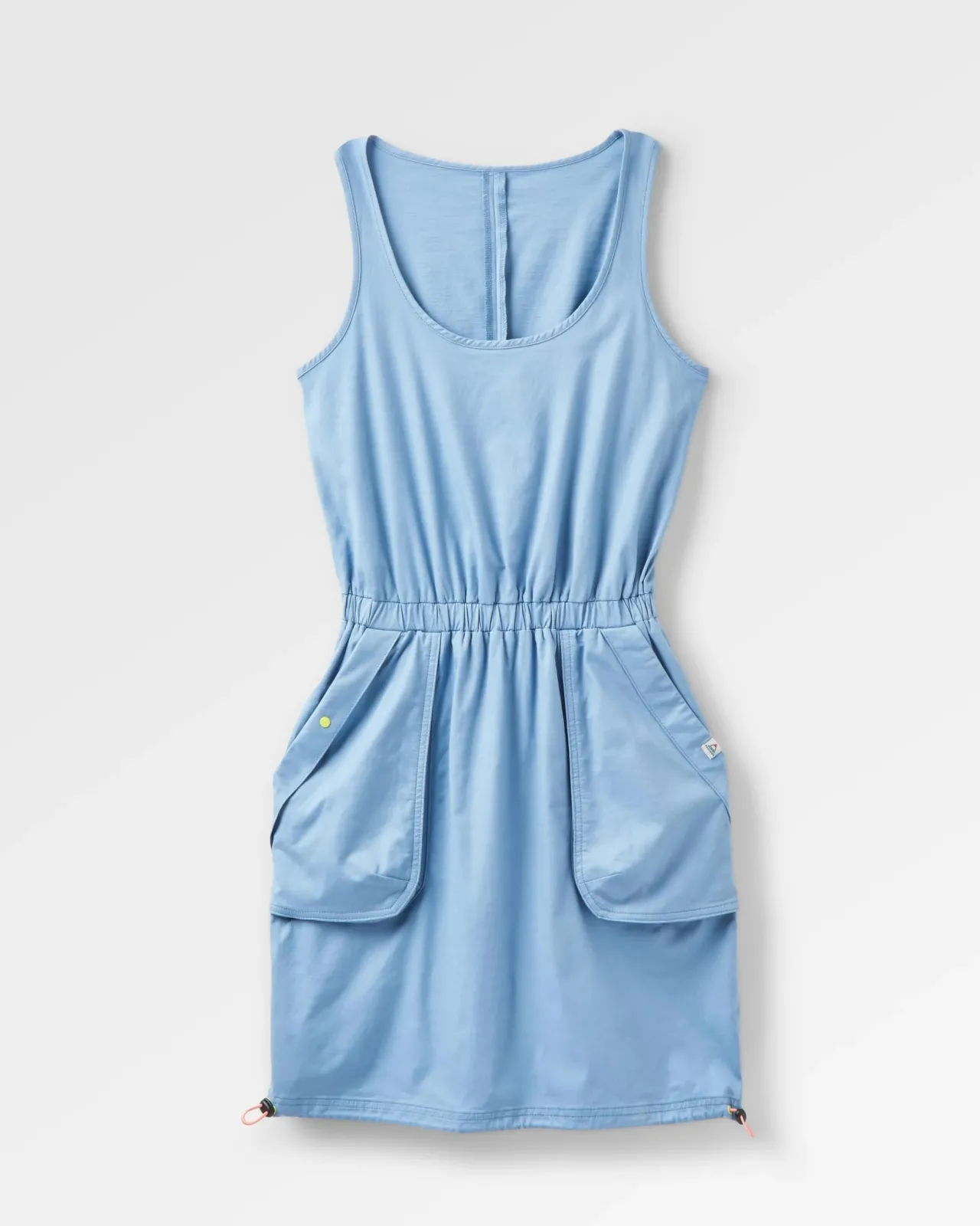 Discount Mesmorise Organisches Baumwoll-Kleid - Verblasstes Denim Damen Kleider & Röcke | Latzhosen & Hosen