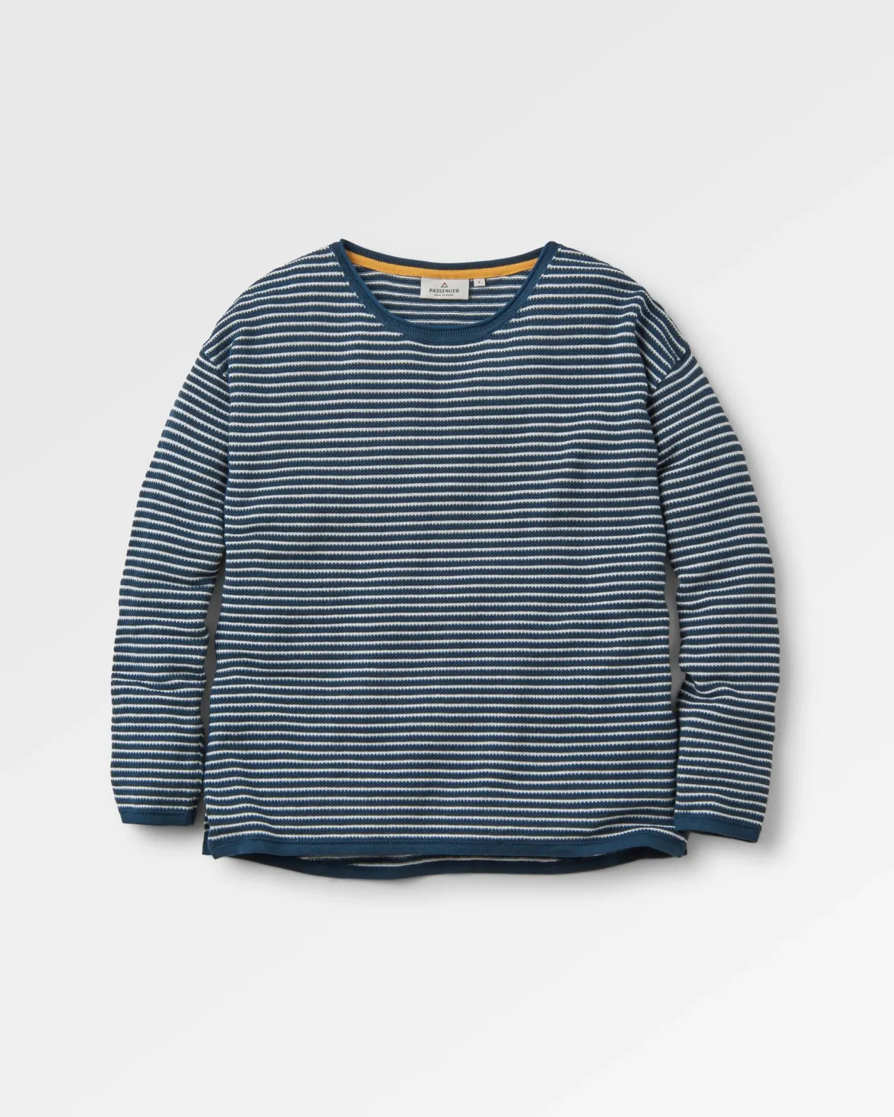 Cheap Muir Bio-Strickpullover - Dunkler Denim Damen Strickwaren