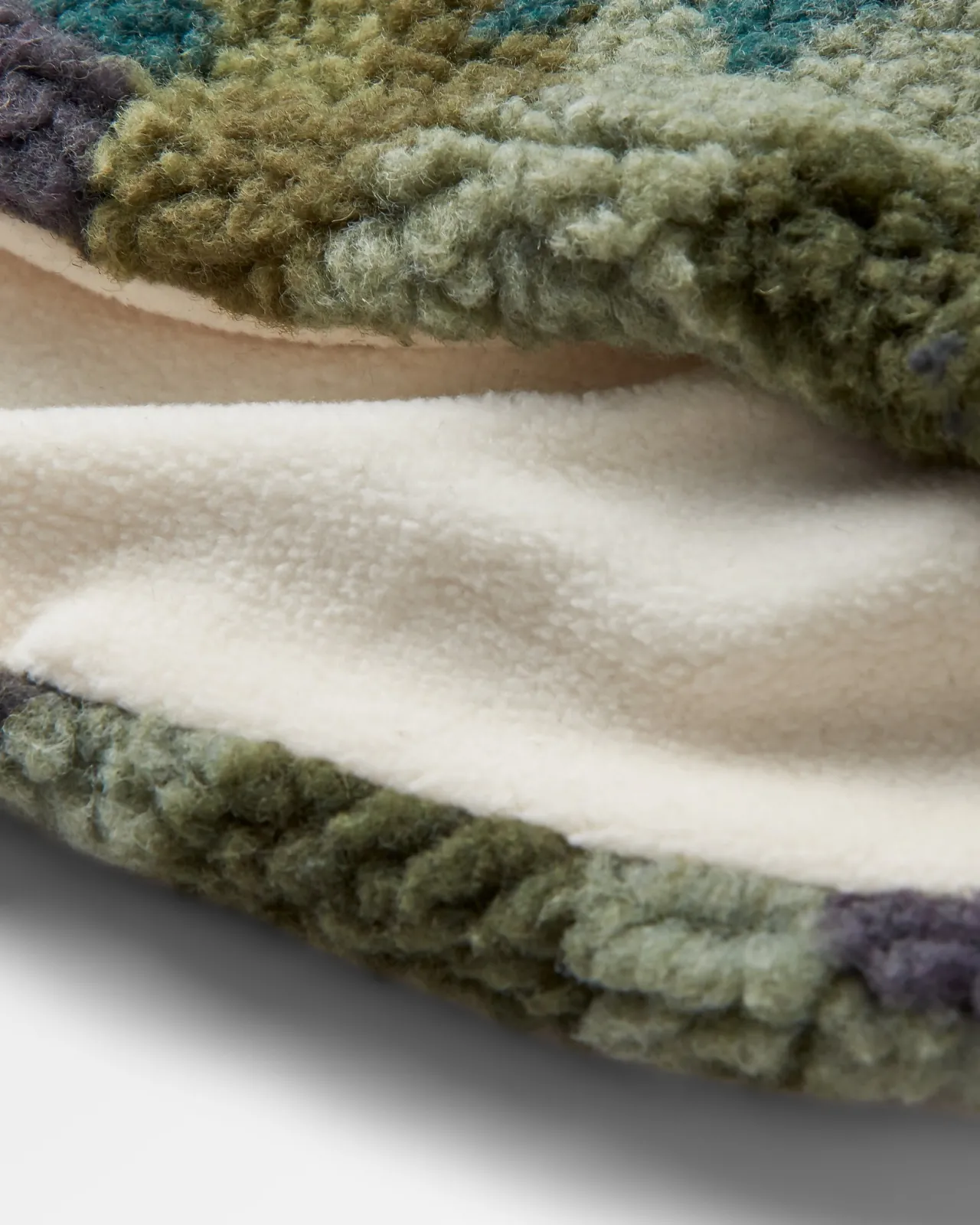 mulled_recycelte_sherpafleecesnood__alpentarnung_khaki_3.webp Fashion Mulled Recycelte Sherpa-Fleece-Snood - Alpen-Tarnung Khaki Herren Schals | Schals